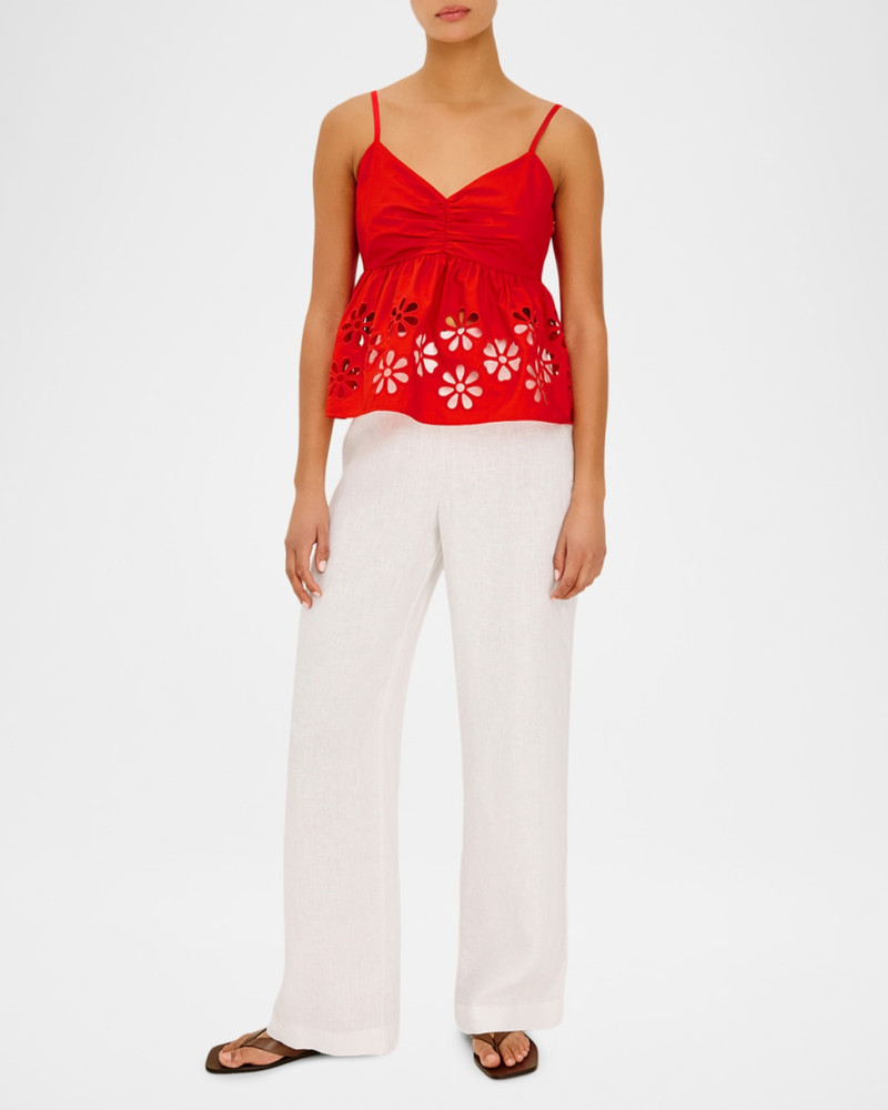 Rails Meru Embroidered Cotton Top outlook