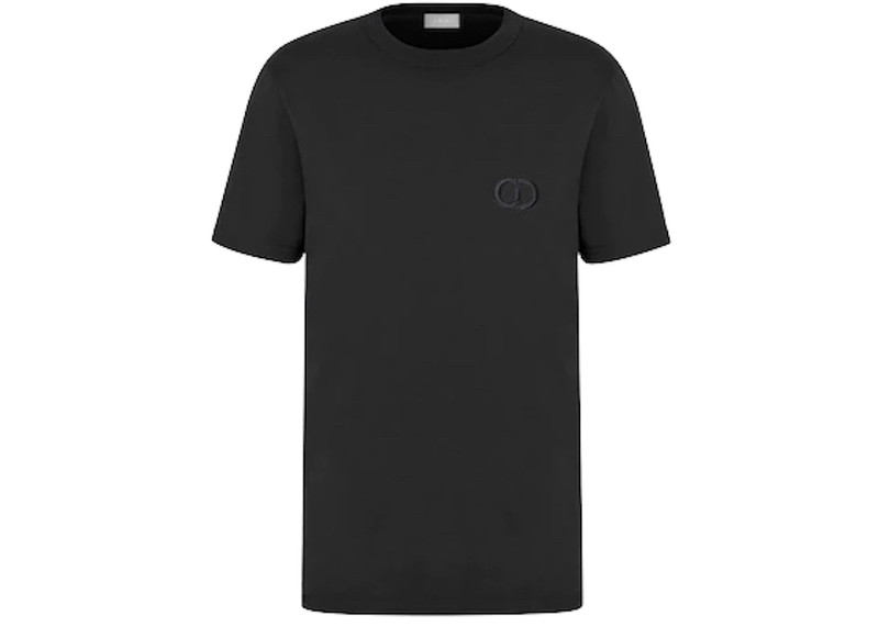 Dior CD Icon T-shirt Black 1