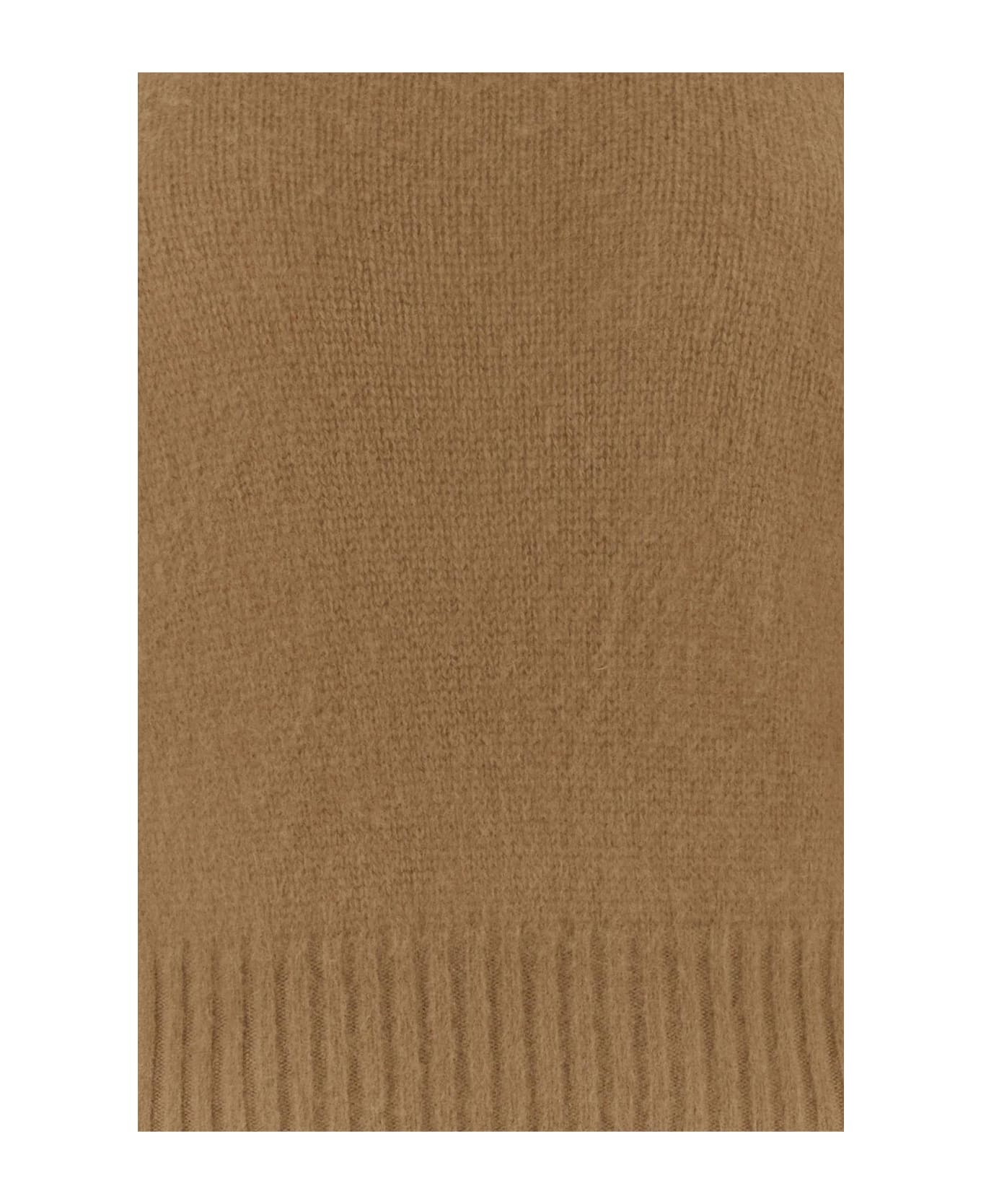 Camel Cashmere Sweater - 3