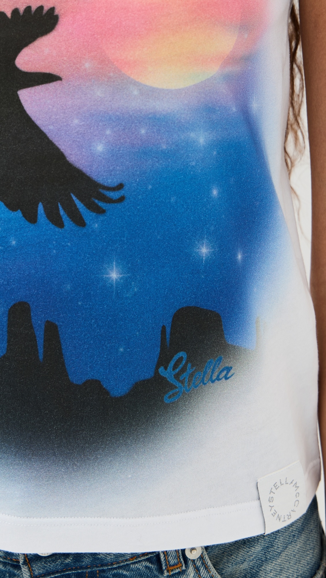 Bird Print Mini T Shirt - 5