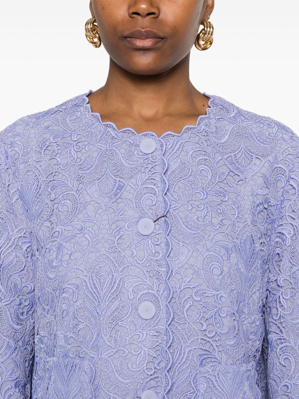 embroidered jacket - 5