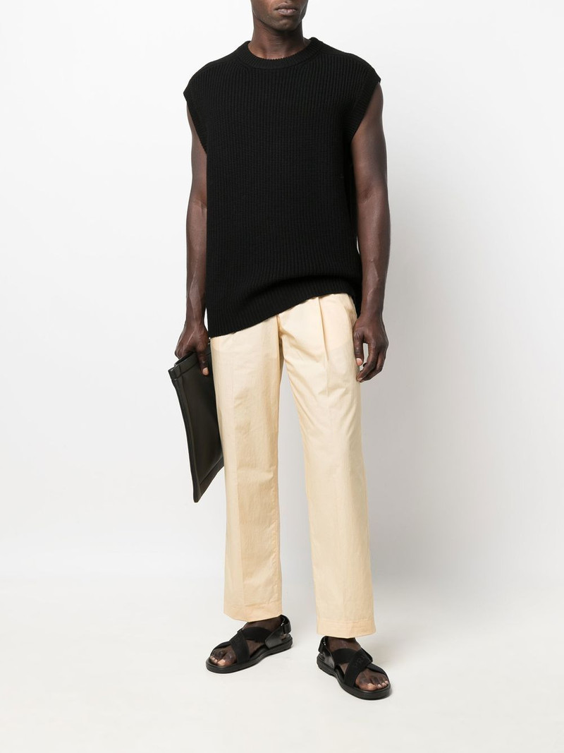 Nanushka pleat-detail high-waisted trousers outlook