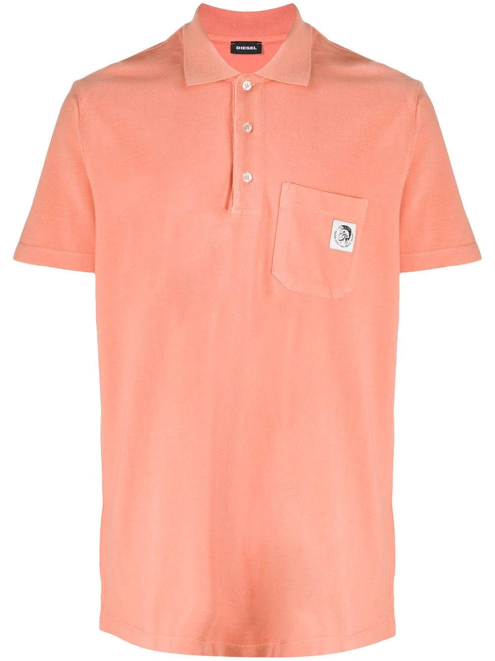 patch pocket polo shirt - 1