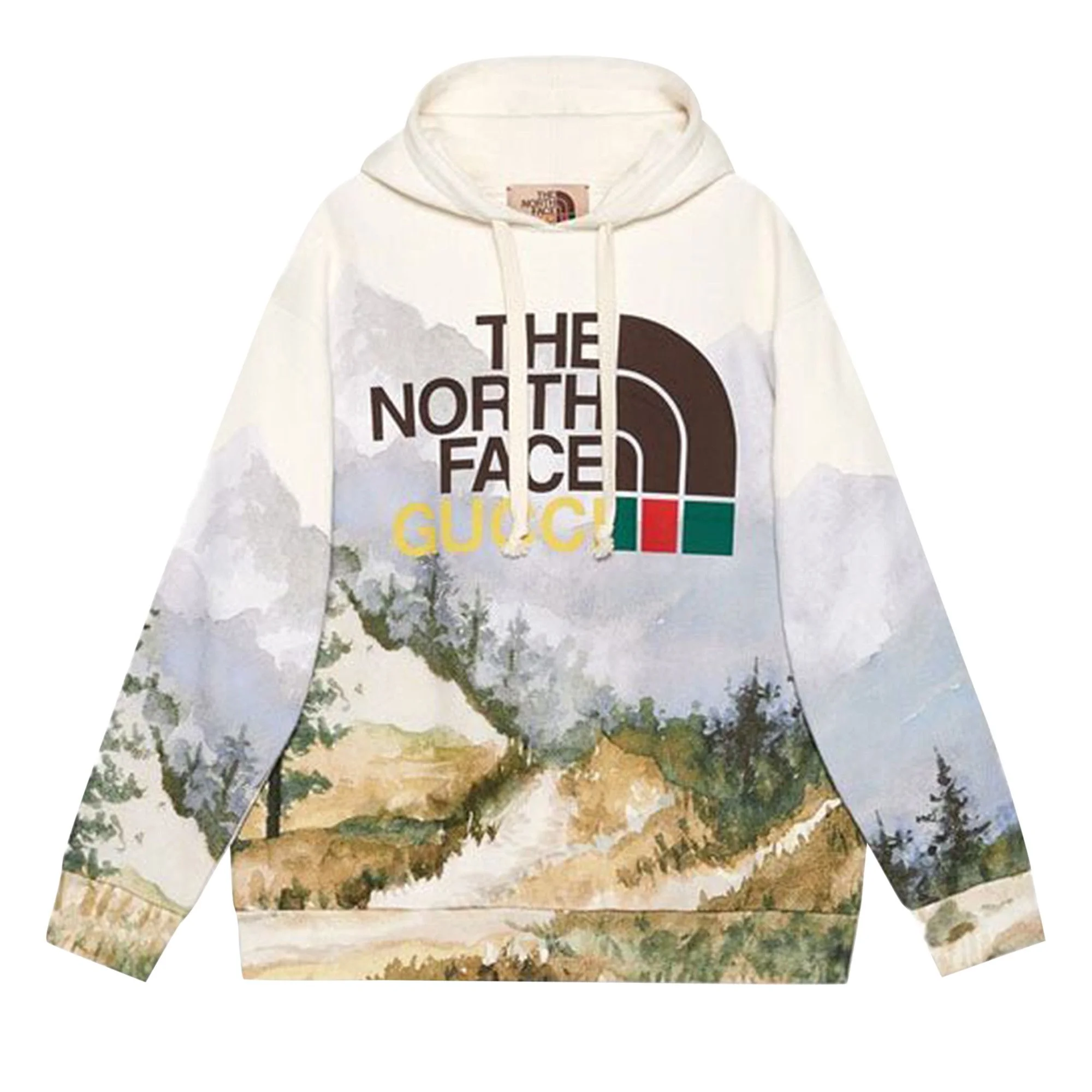 Gucci x The North Face Sweatshirt 'Trail Print' - 1