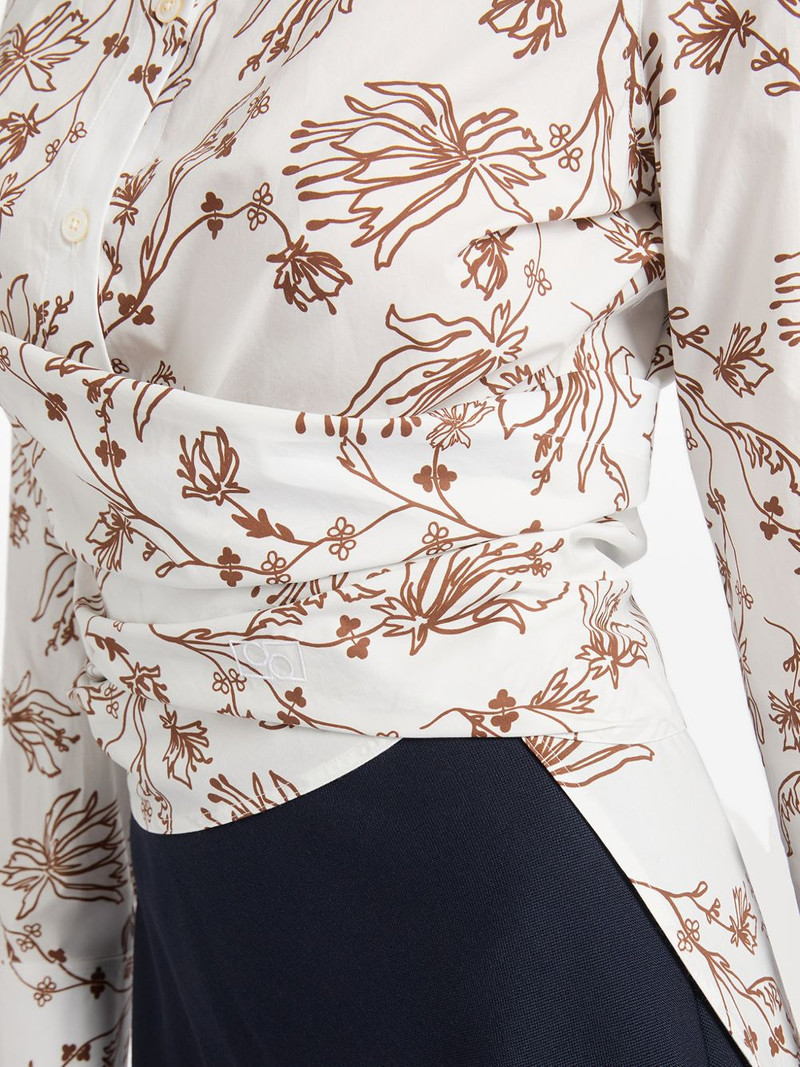floral twisted shirt 4