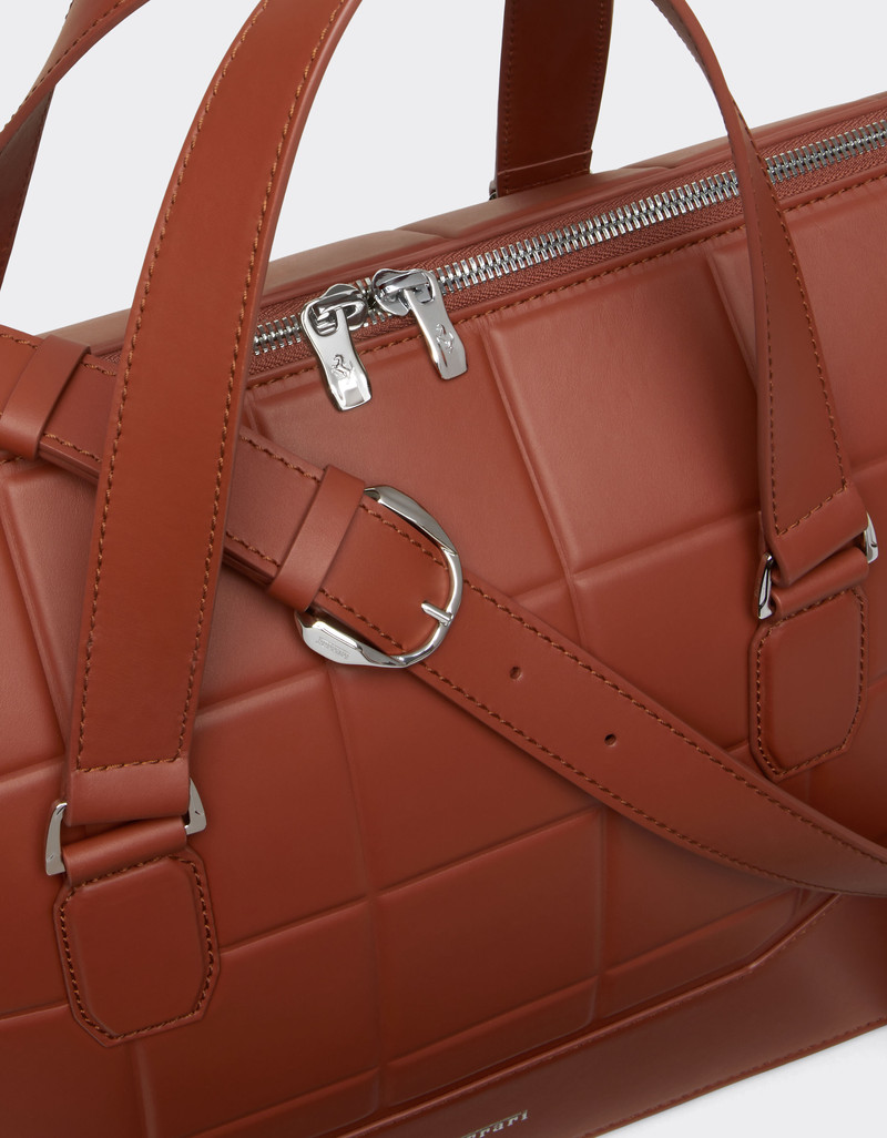 Leather duffle bag 4