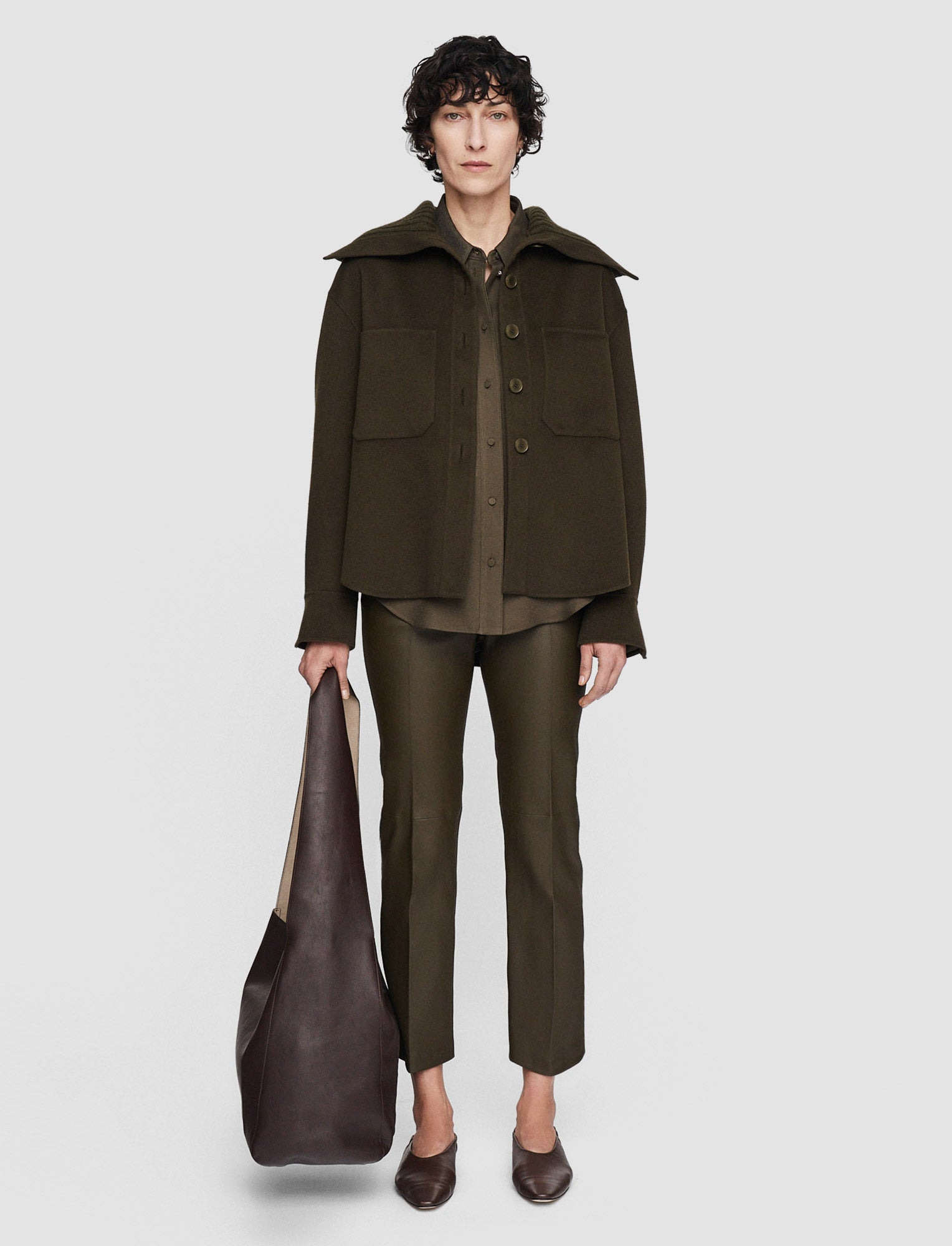 Light Double Face Henri Jacket - 2