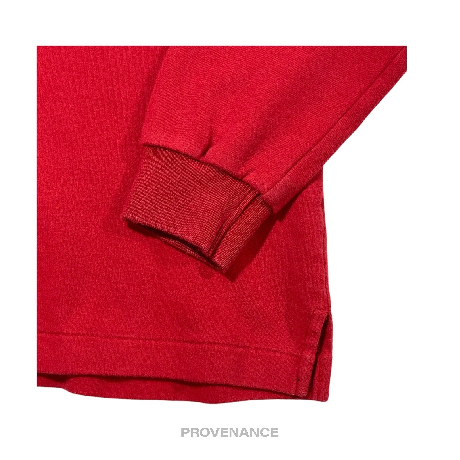 Burberry Golf - Burberry Golf Long Sleeve Polo Shirt - Red M - 6