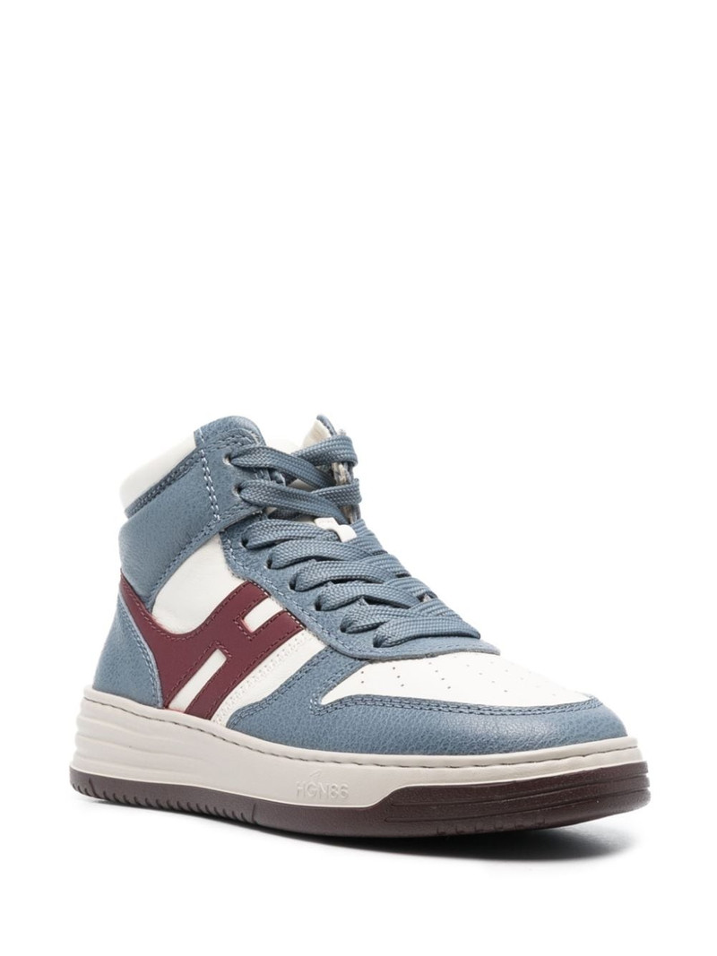 HOGAN H630 panelled high-top sneakers outlook