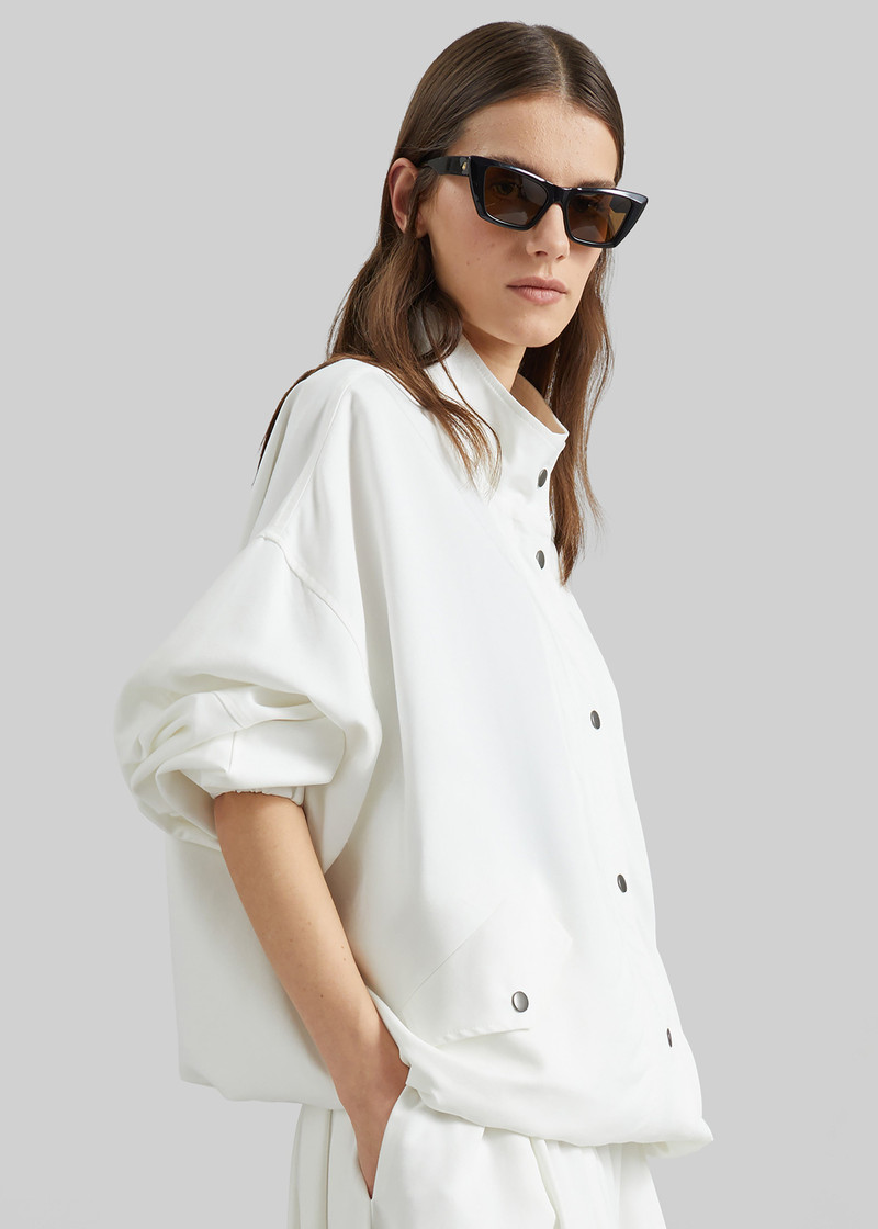Bellona Blouson Jacket - White 5