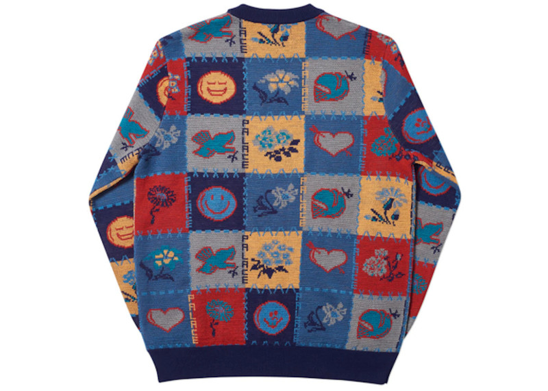 PALACE Palace Love Dove Knit Purple outlook