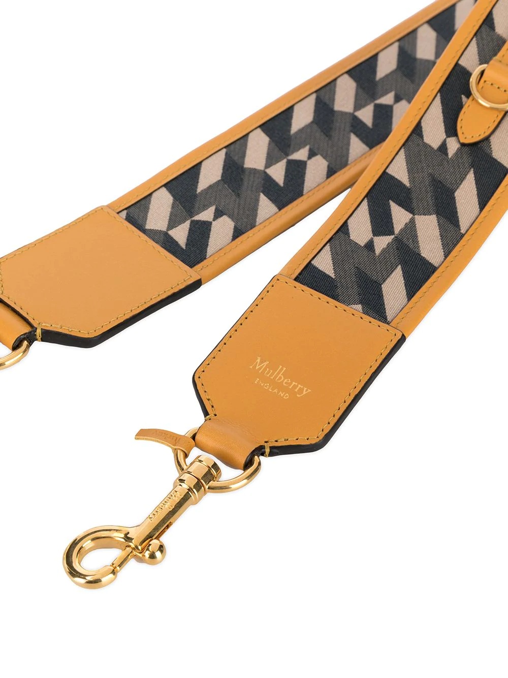 monogram-print bag strap - 2