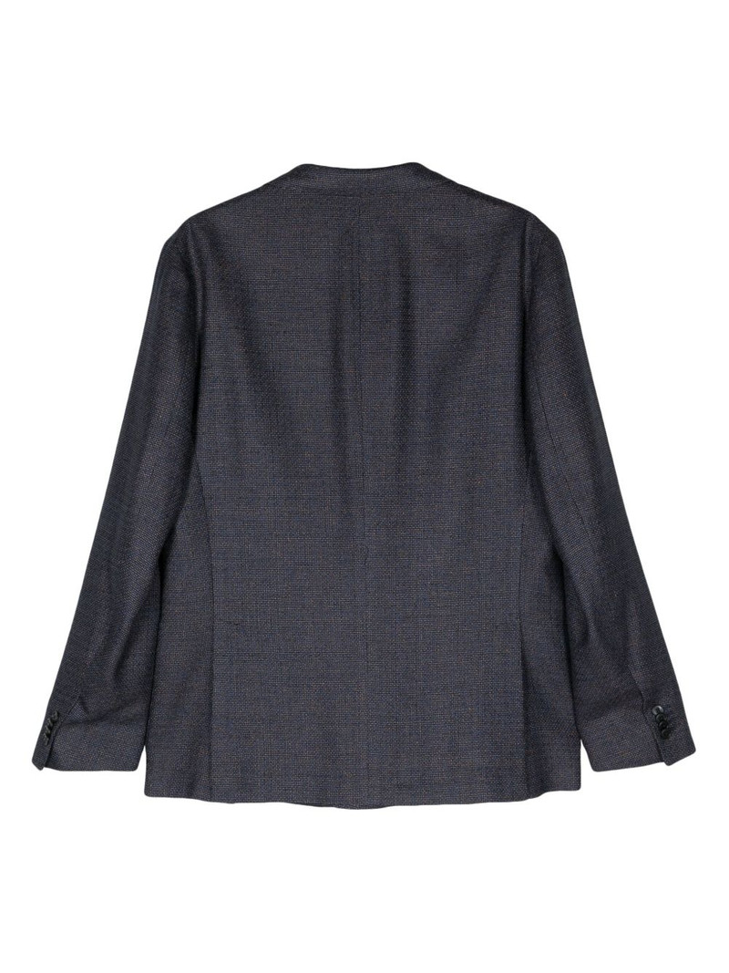 CORNELIANI peak-lapels double-breasted blazer outlook