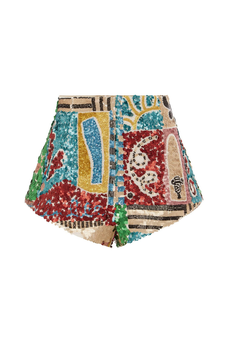 Jazz Embellished Corset Shorts 1