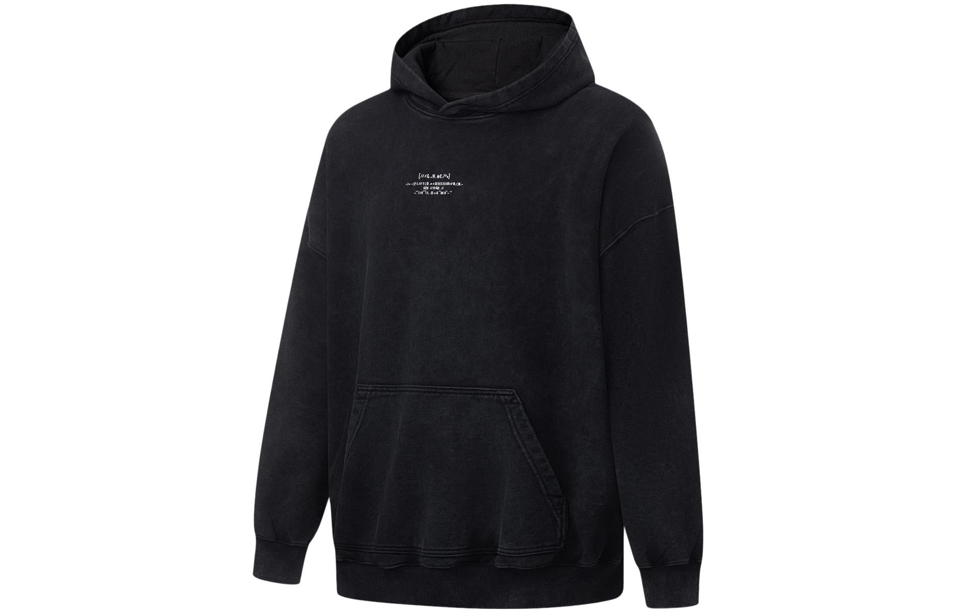 Li-Ning Valentine's Day Graphic Hoodie 'Black' AWDT231-1 - 1