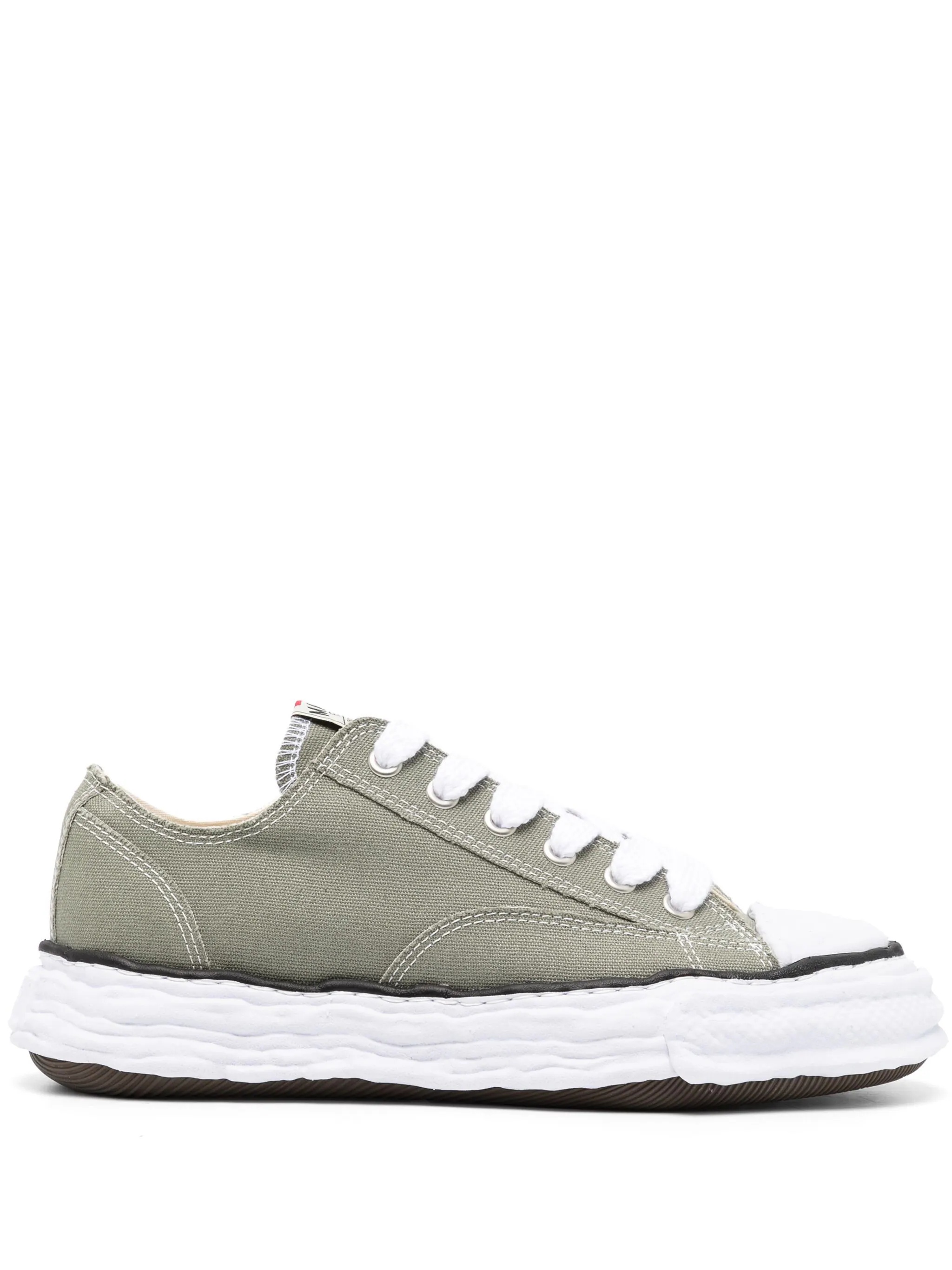 MAISON MIHARA YASUHIRO Peterson 23 Low/Original Sole Canvas Low-Top Sneakers - 1