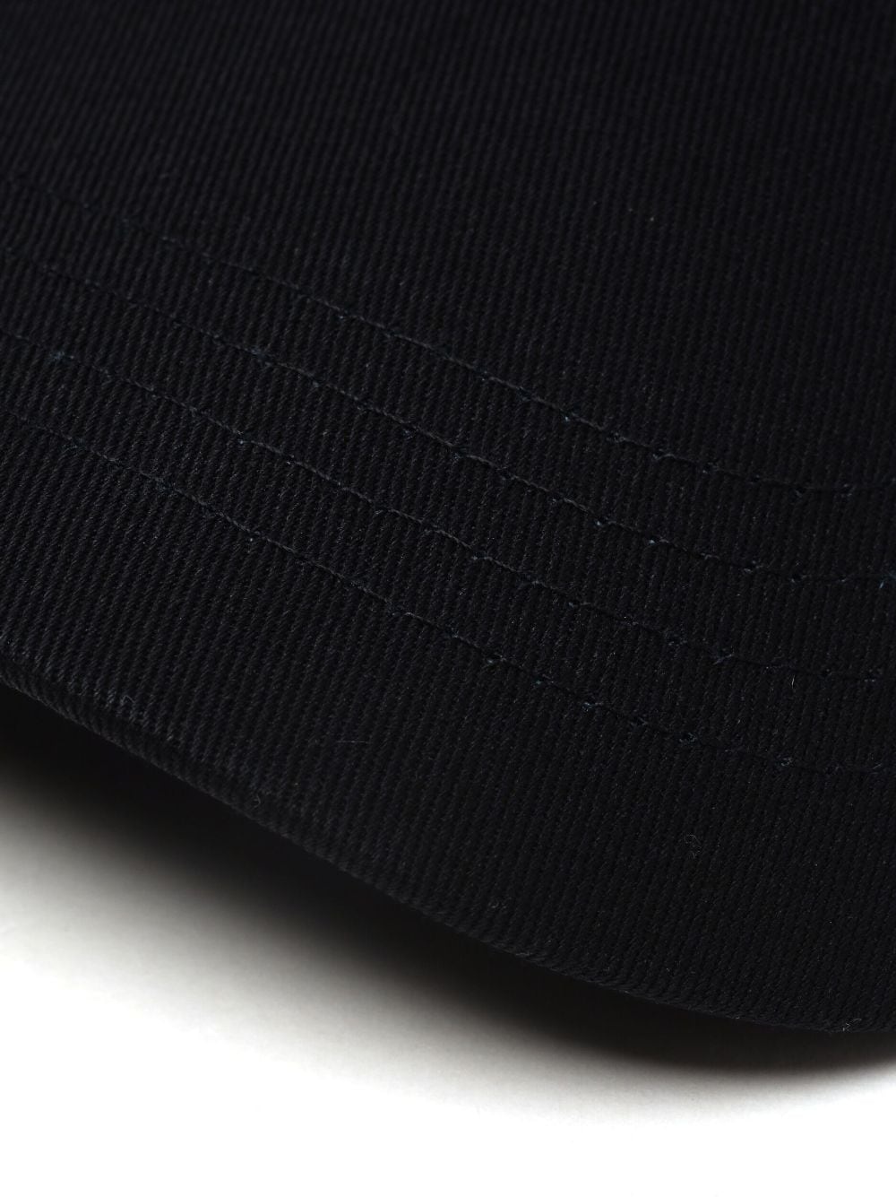 logo-print cotton cap - 5