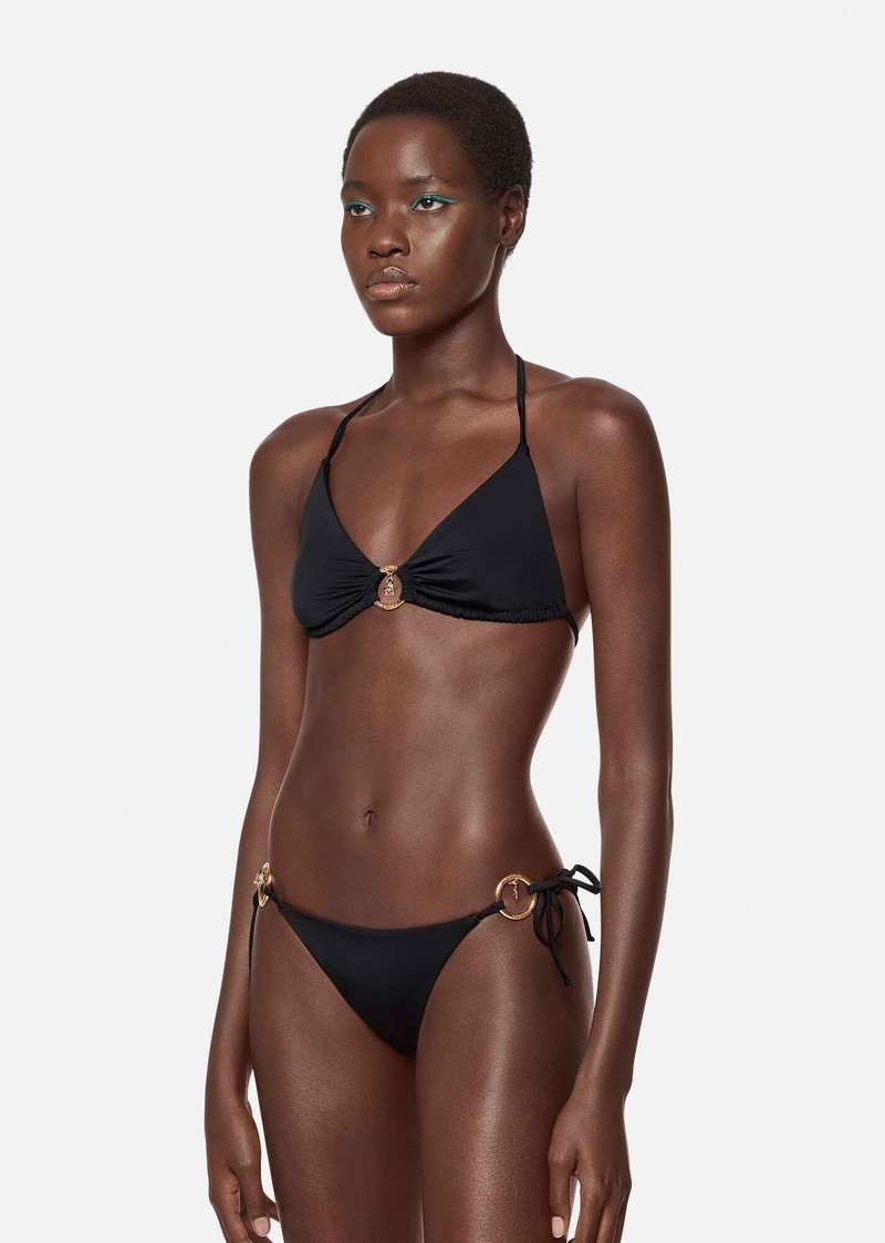 VERSACE Bikini Top With Ring Hardware outlook