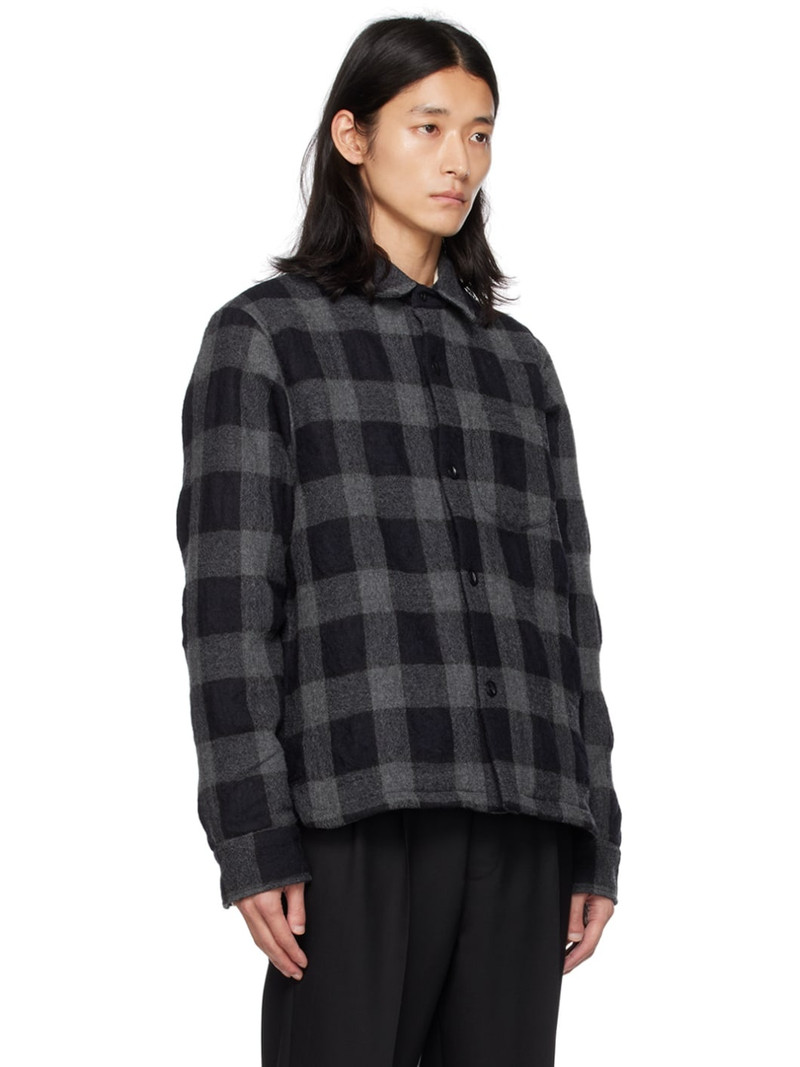 Black & Gray Insulated Shirt 2