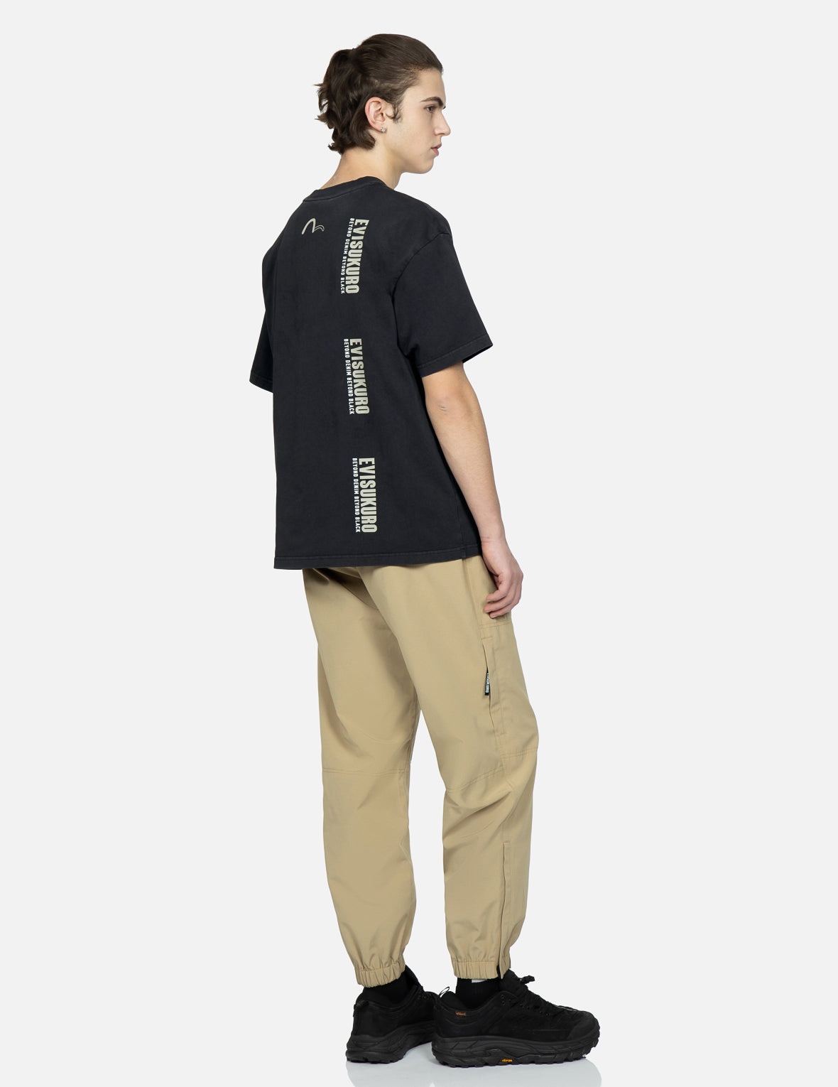 Logo Embroidery Work Pants - 3