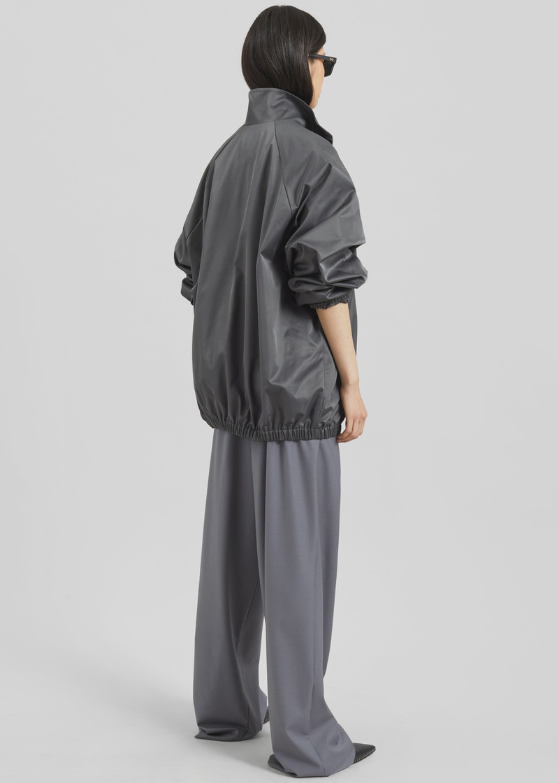 Baxter Lustrous Track Jacket - Grey 9
