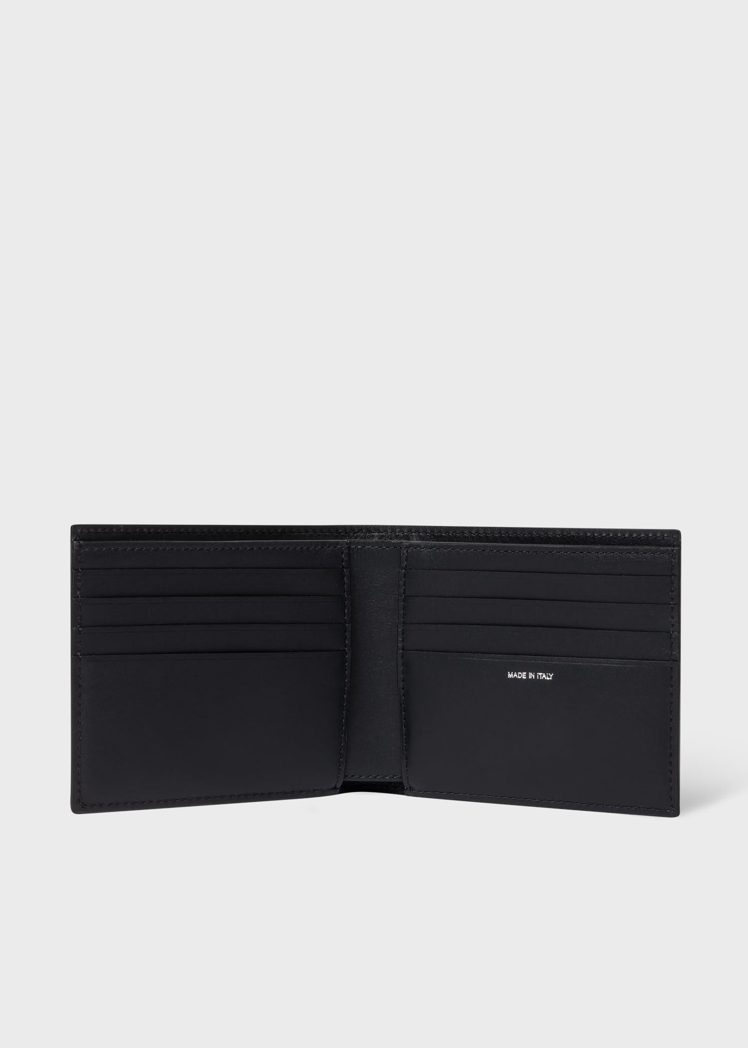 'Rug' Print Leather Billfold Wallet - 2