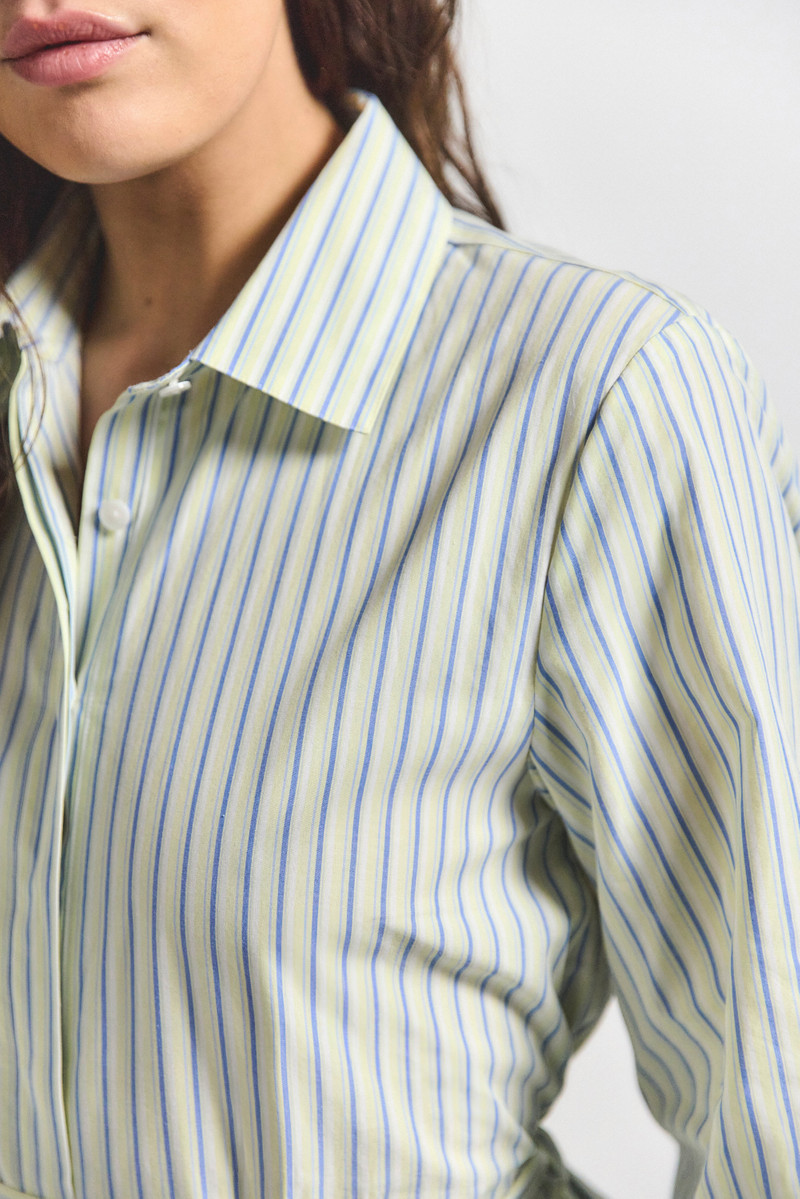 KATHERINE BELTED BUTTON DOWN DRESS 3