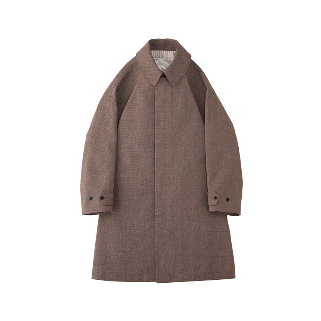 VARJAK COAT CHECK (W/L) BROWN - 1