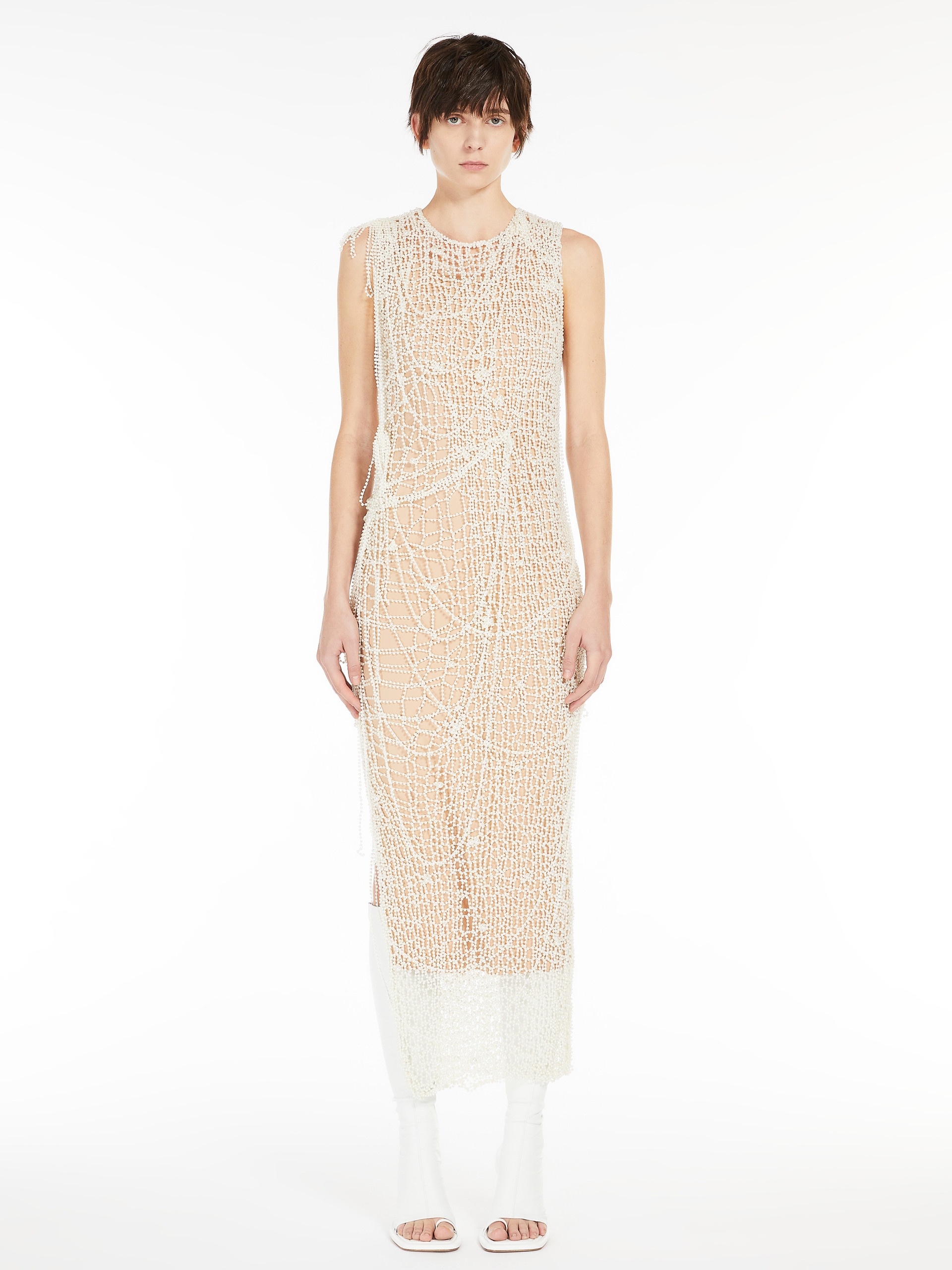 AFOSO1234 Long crochet dress - 3