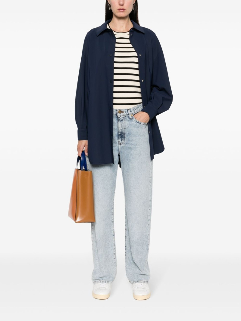 Herno logo-engraved shirt jacket outlook