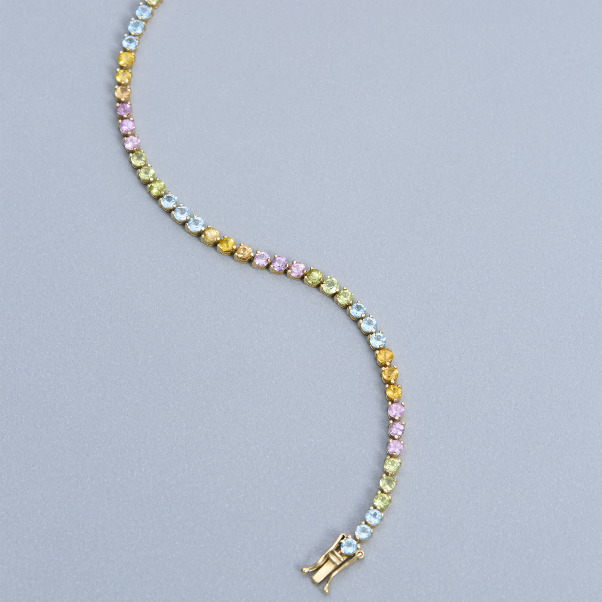 Rainbow Bright Tennis Bracelet - 4