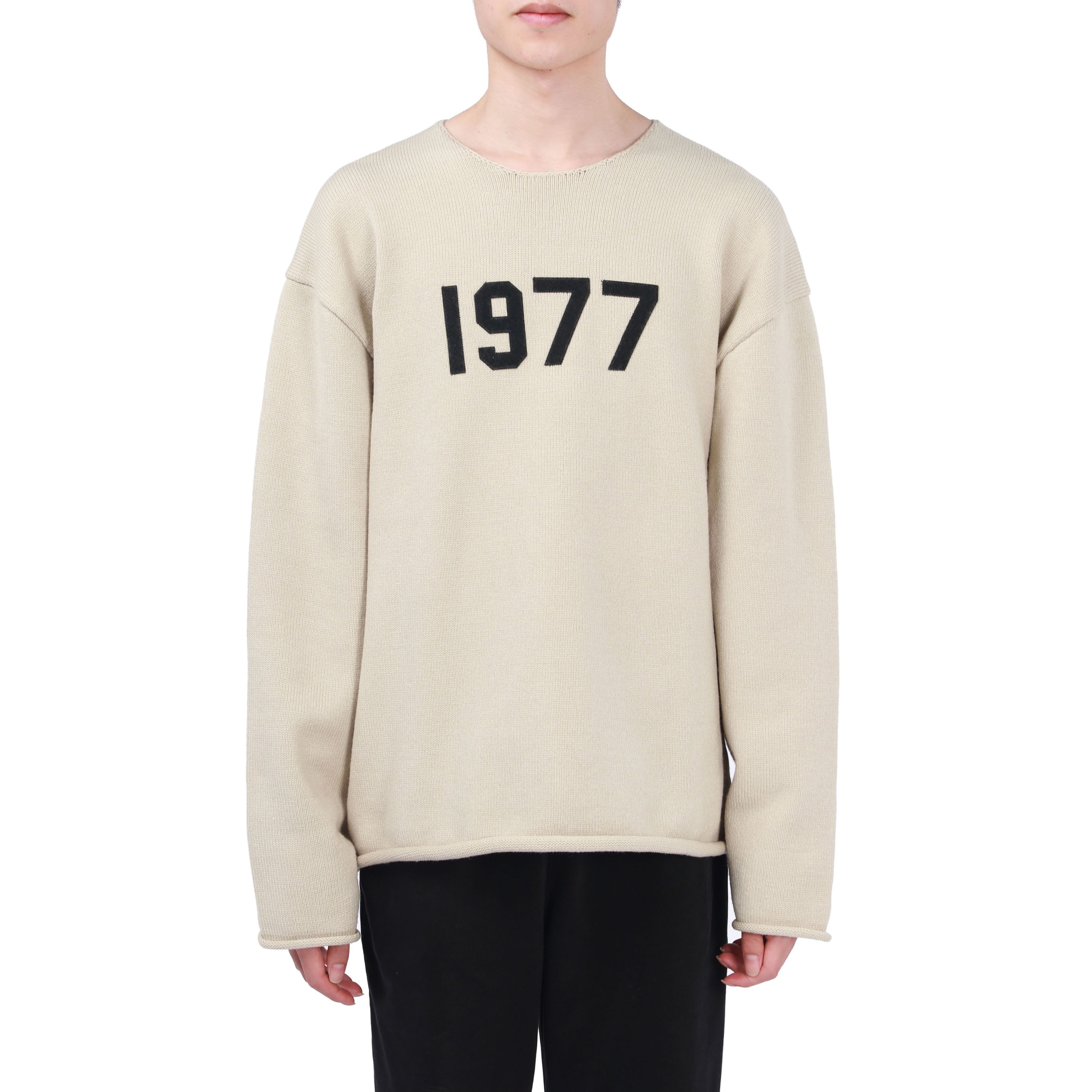 ESSENTIALS Fear of God Essentials SS22 1977 Raw Edge Sweater 