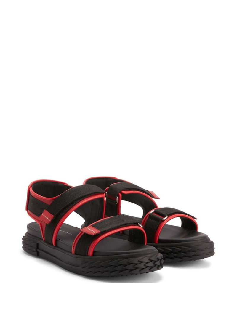 Giuseppe Zanotti Frankie double-strap sandals outlook