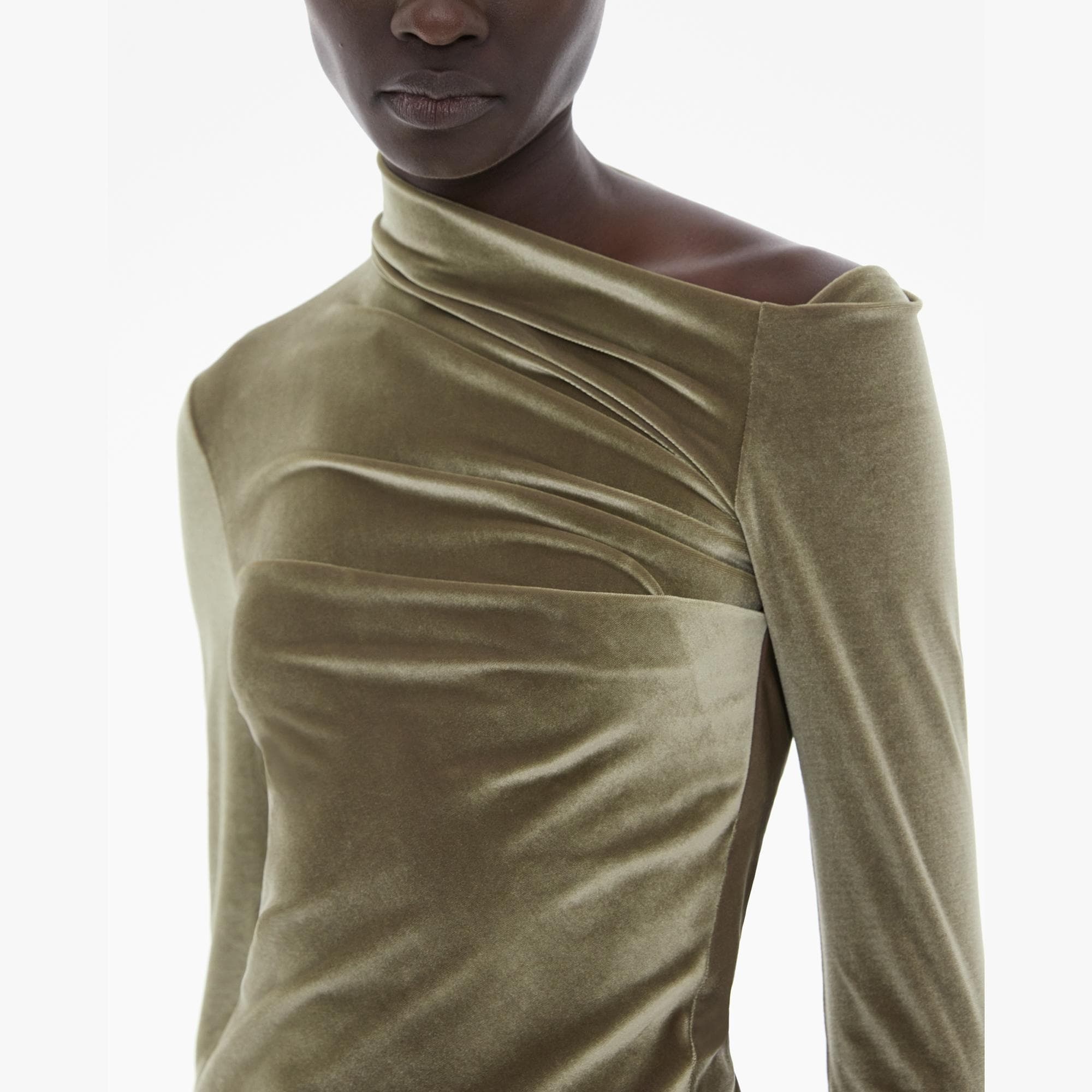 VELVET ASYMMETRICAL TOP - 6