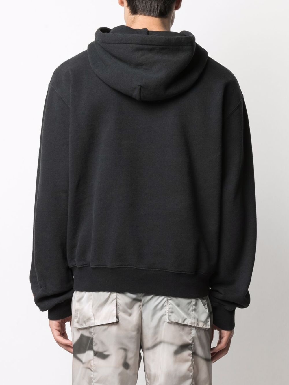 logo print hoodie - 4