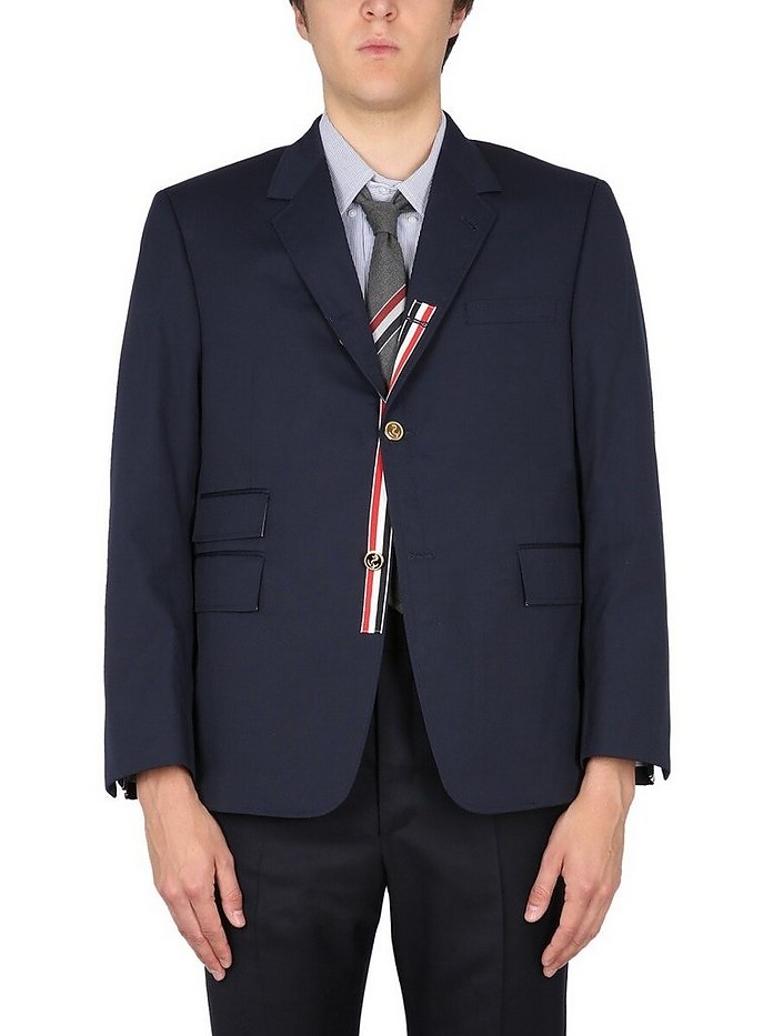 Single-Breasted Jacket - 1