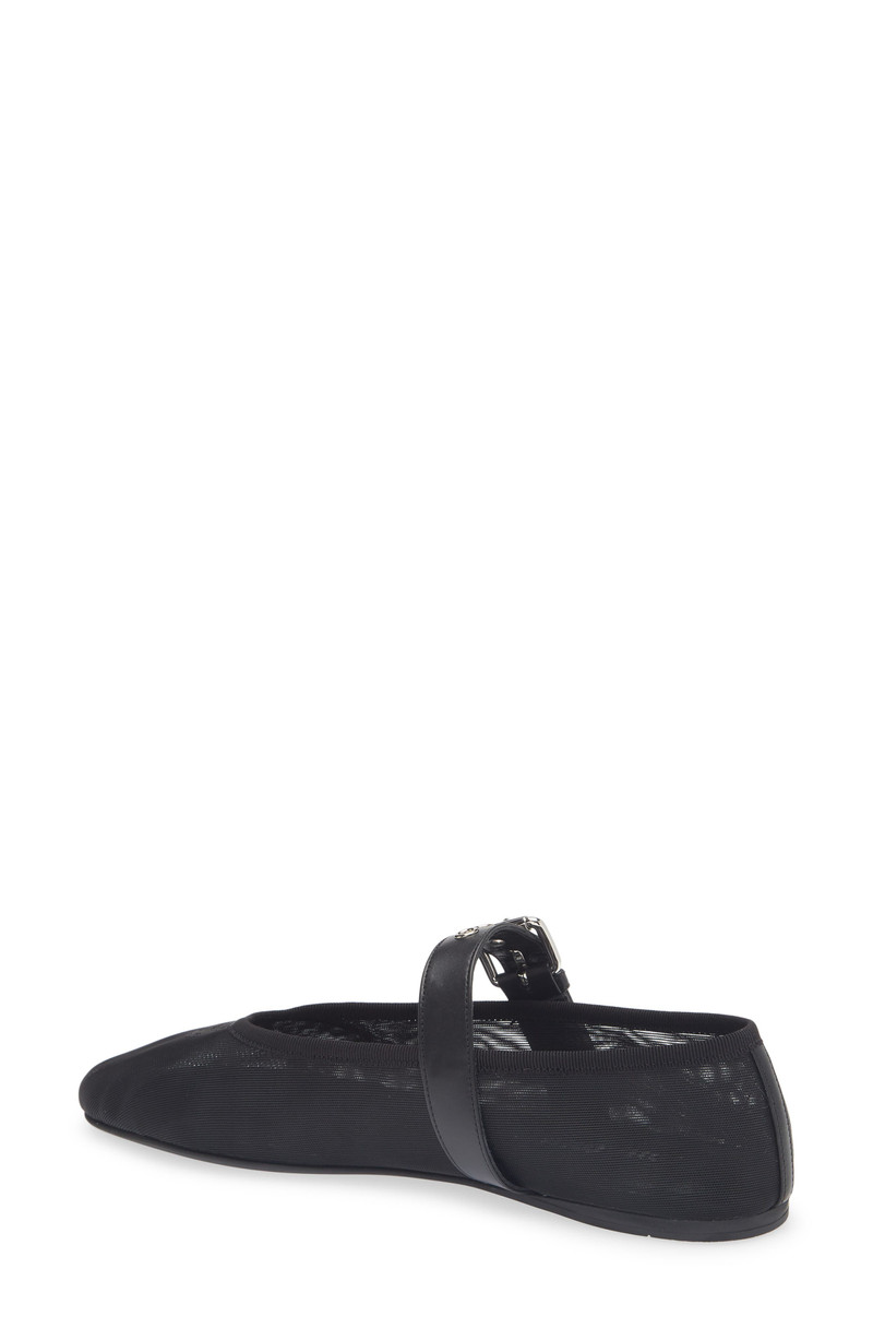 Miu Miu Miu Miu Mary Jane Ballet Flat in Nero at Nordstrom outlook