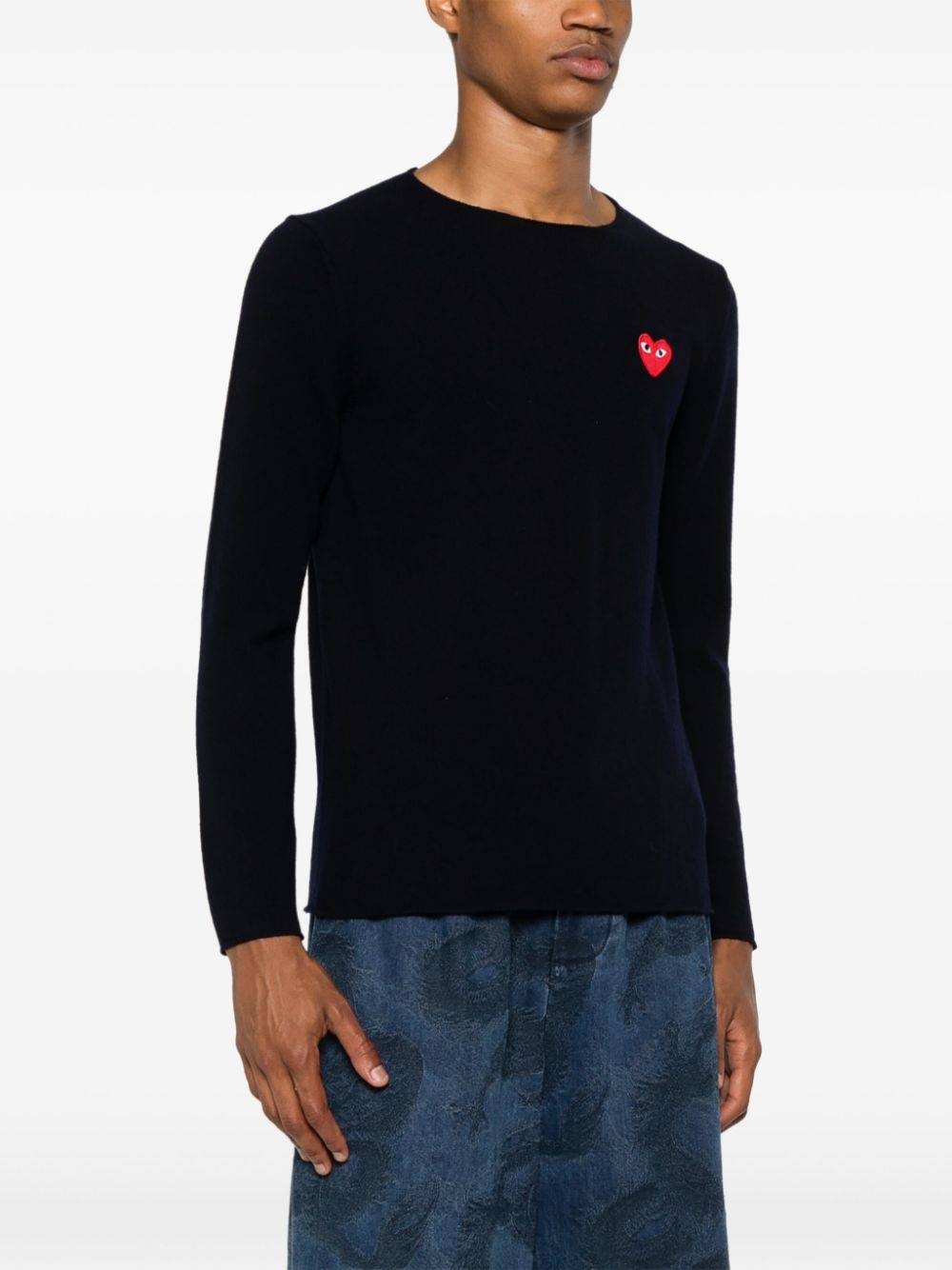 embroidered logo jumper - 4