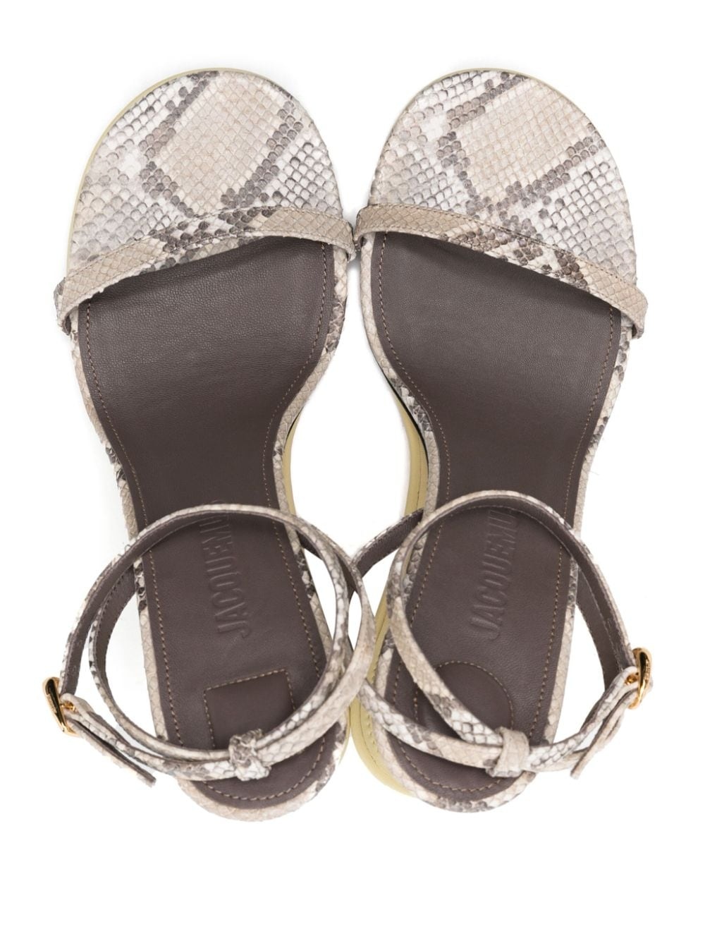 Les Doubles 10mm sandals - 4