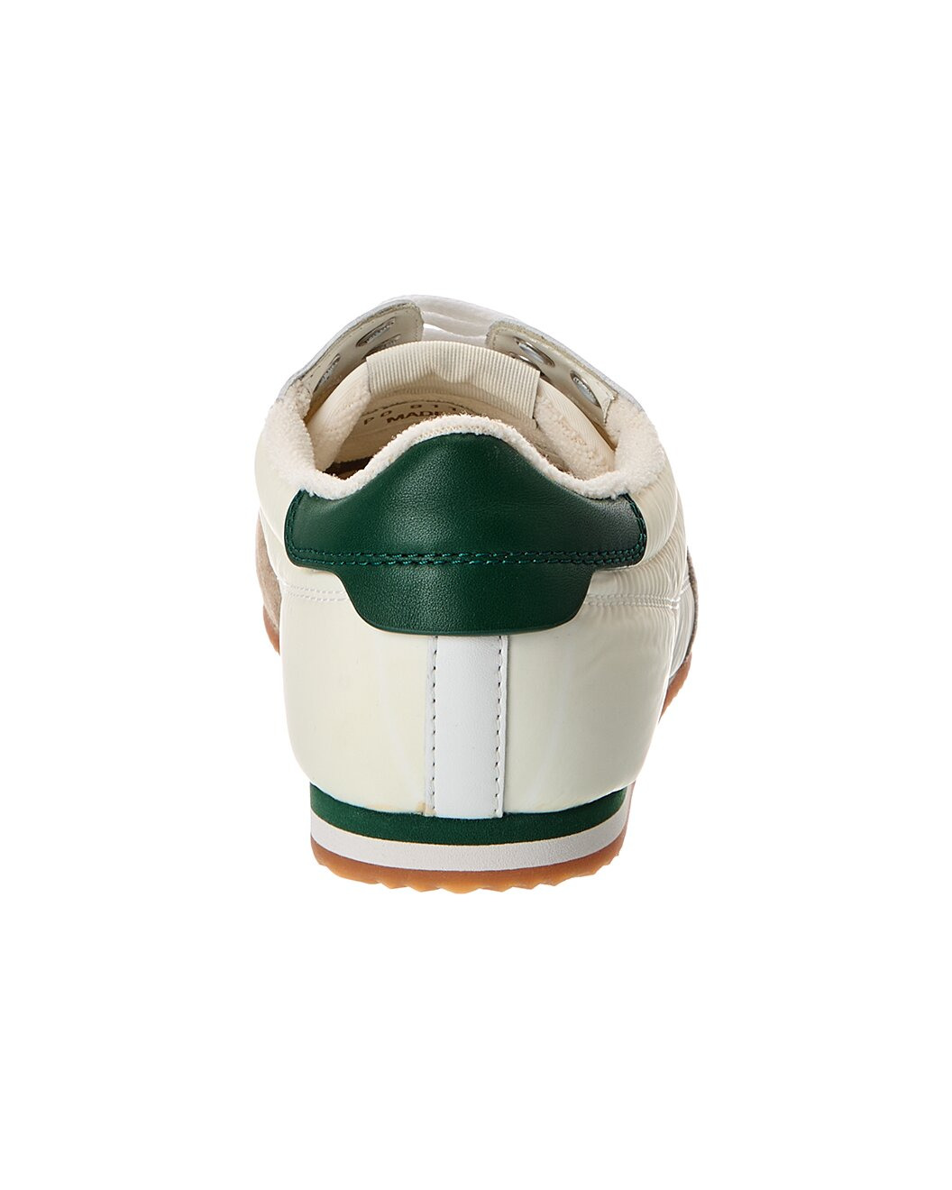 Saint Laurent Circle Leather-Trim Sneaker - 3