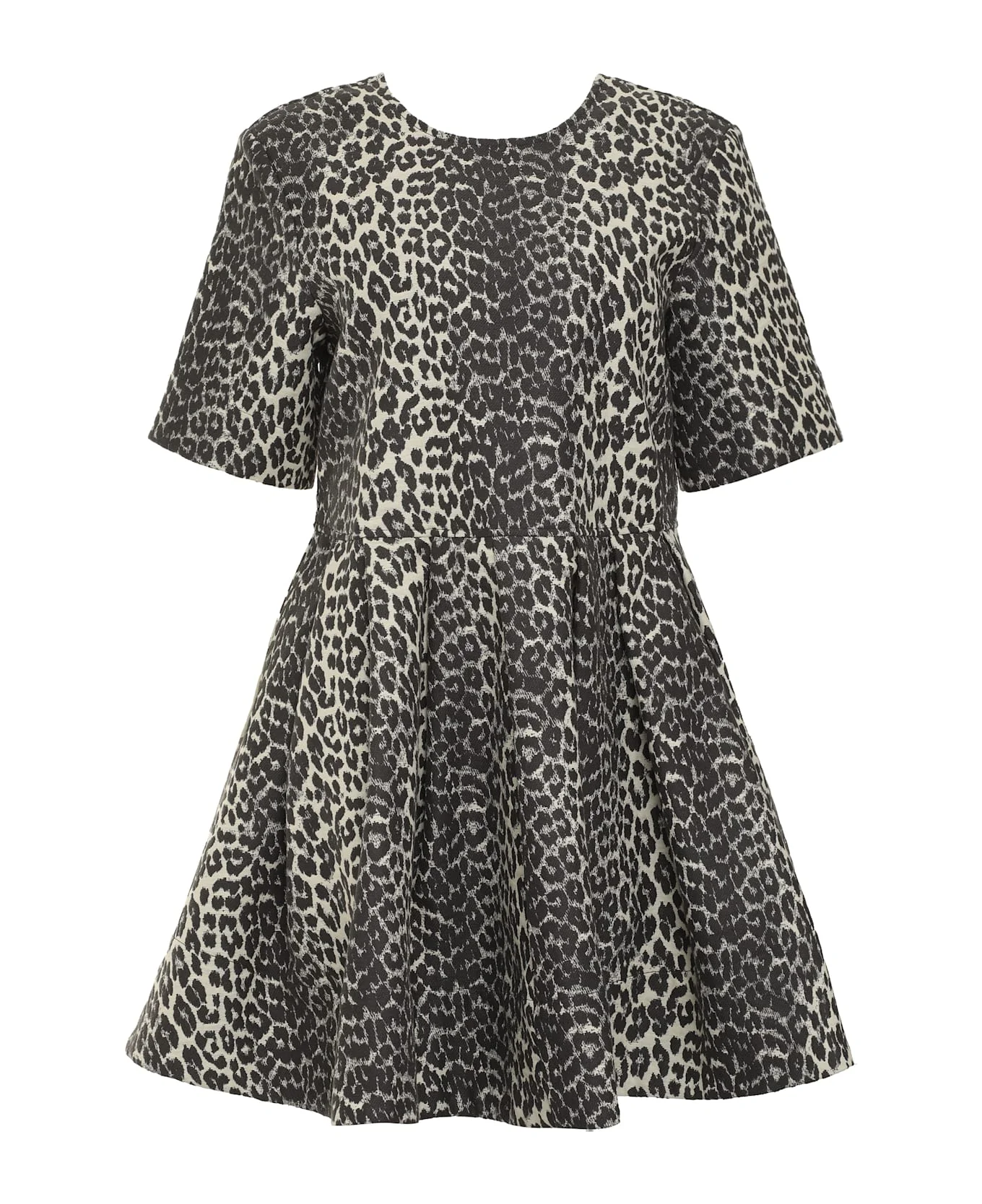 Leopard Mini Dress - 1