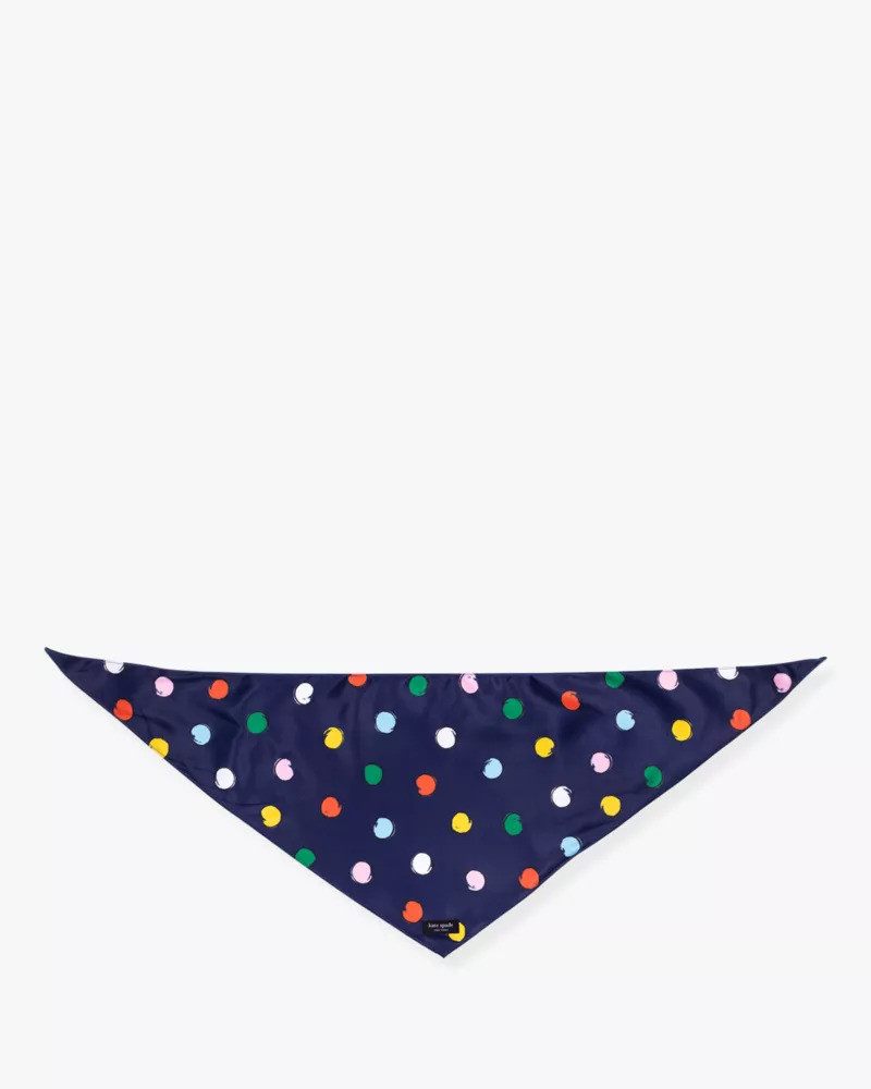 kate spade Watercolor Dot Pet Bandana M/l outlook