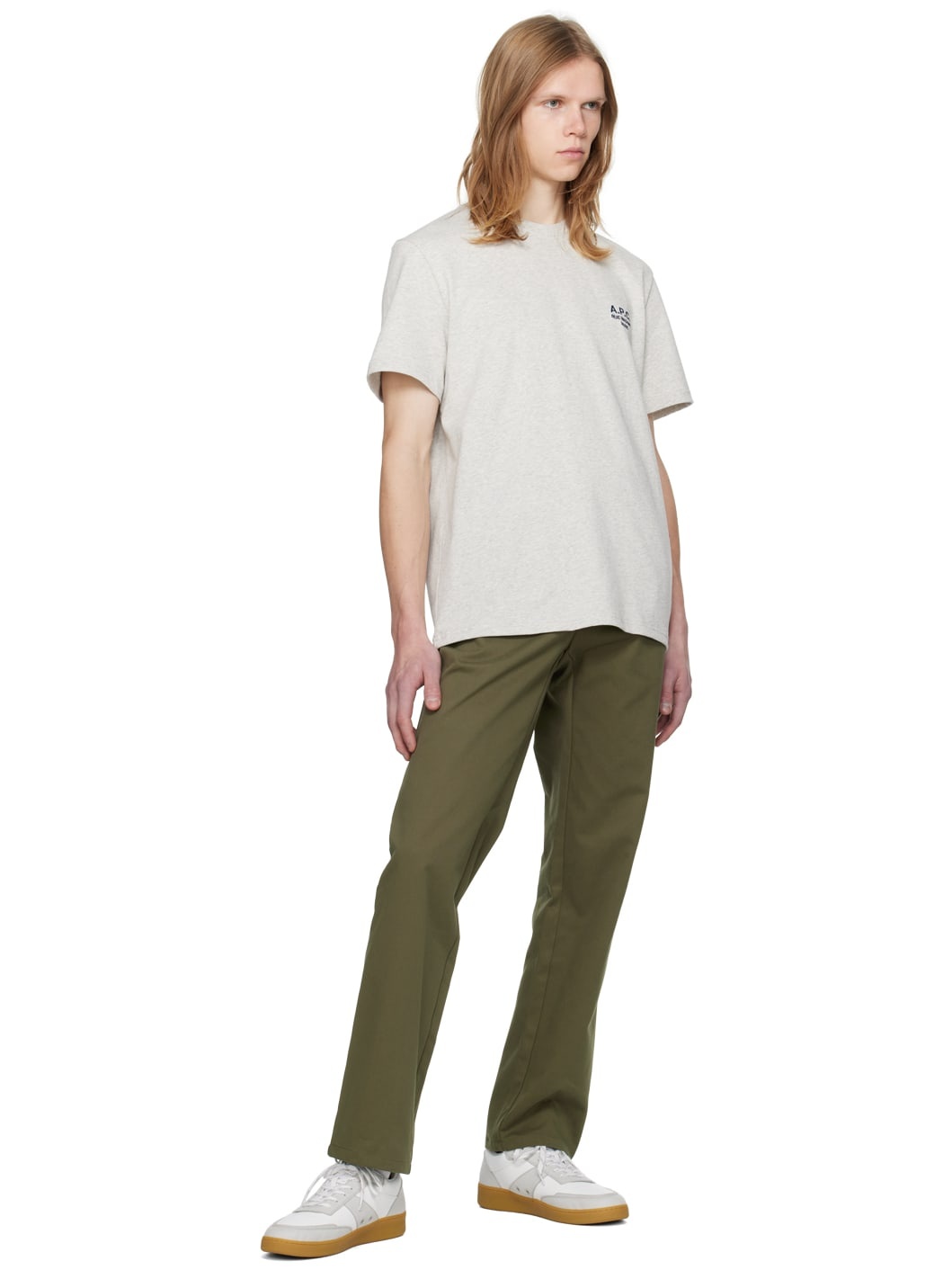 Khaki Ville Trousers - 4