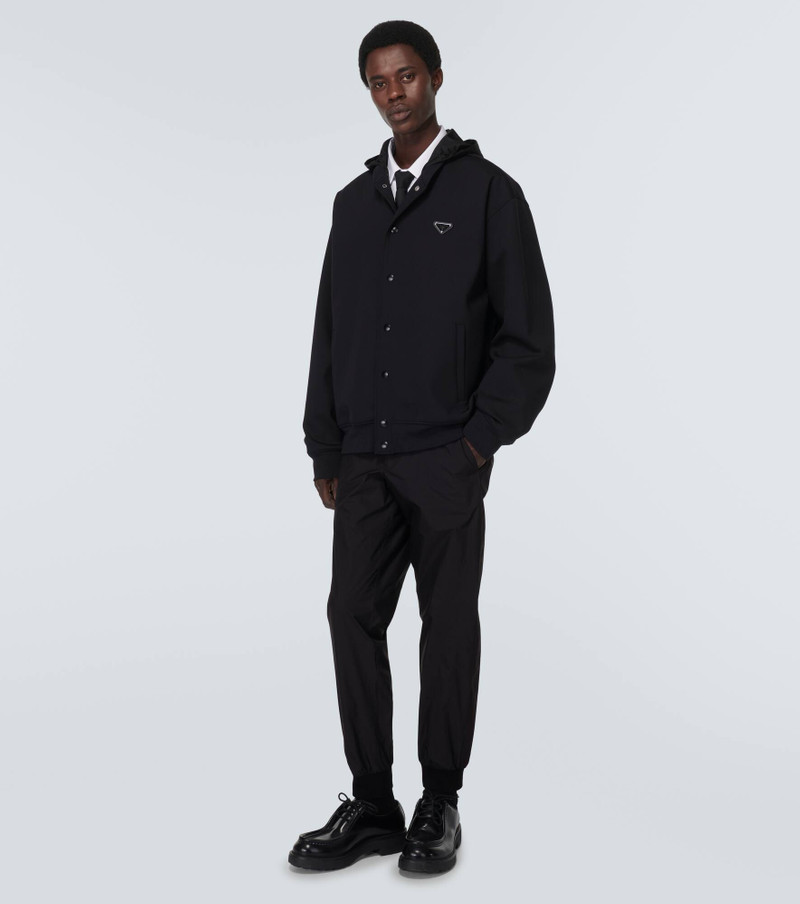 Prada Silk blend sweatpants outlook