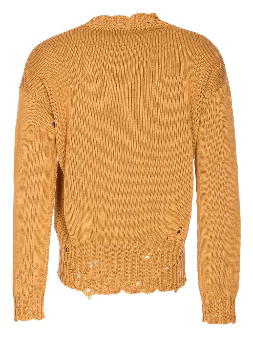 distressed-effect jumper - 2