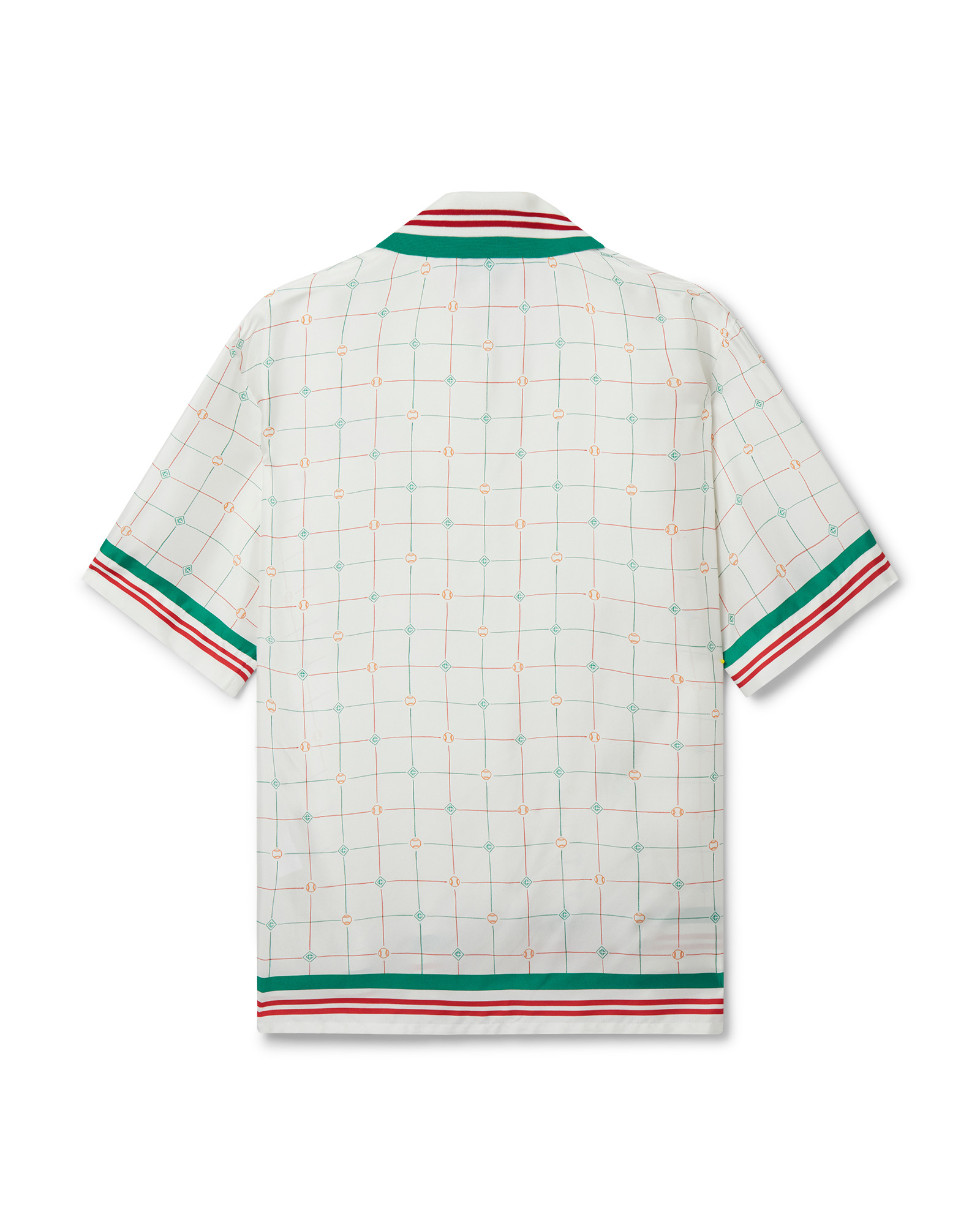 Tennis Club Check Silk Shirt - 5