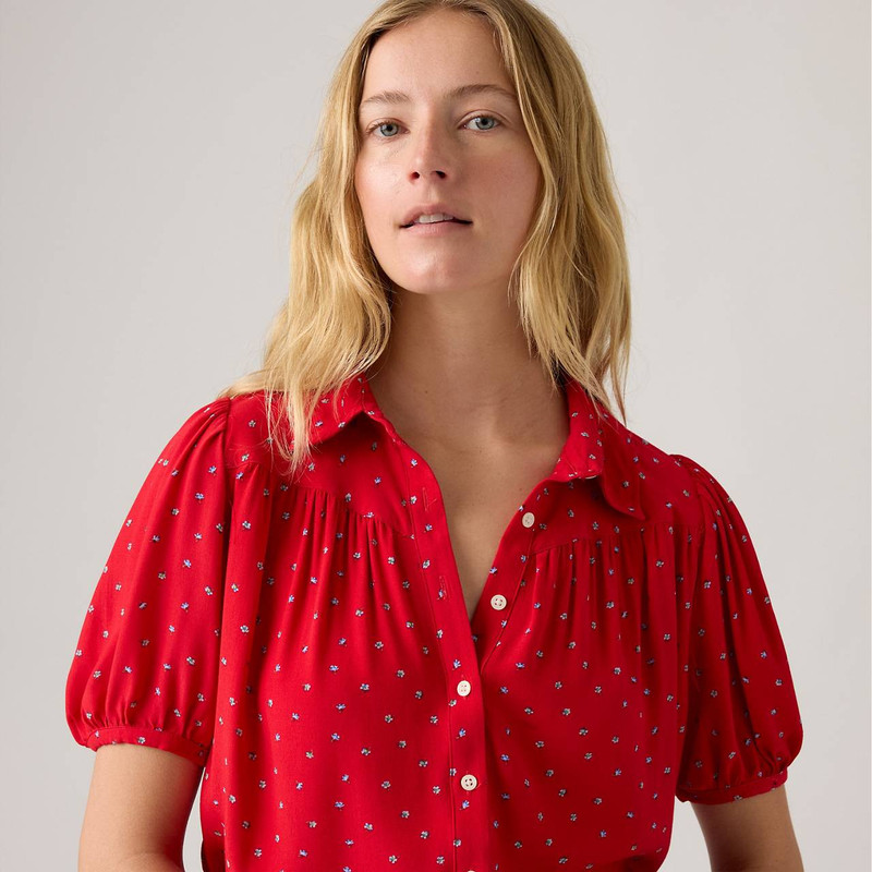 LEA SHORT-SLEEVE BLOUSE 5