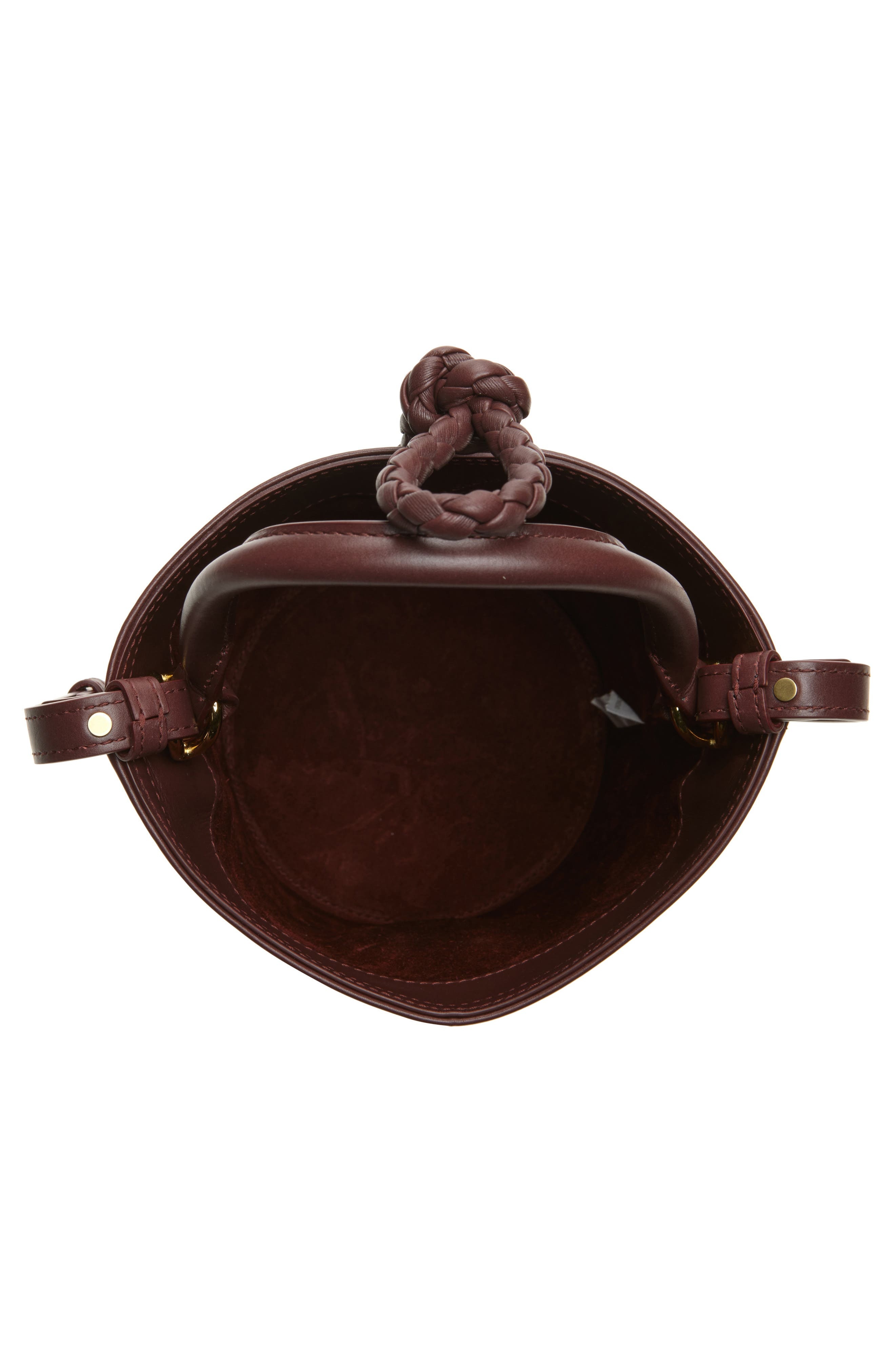 Bottega Veneta Mini Liberta Leather Bucket Bag in 2129 Madder Brown-M B at Nordstrom - 5