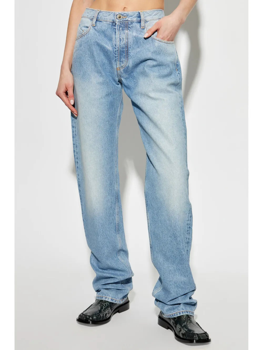 The Attico Women Straight Leg Jeans - 3
