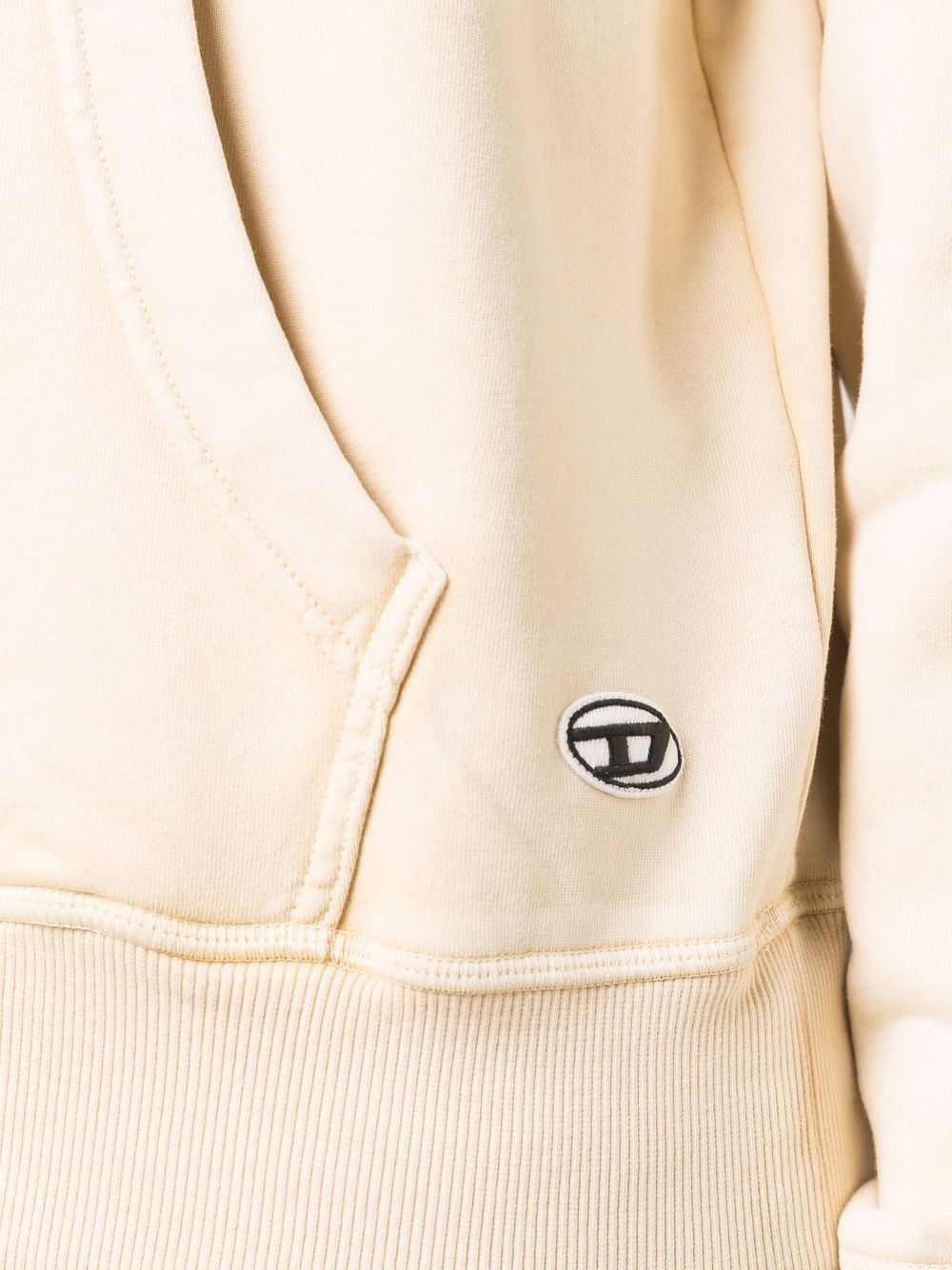 logo-patch pullover hoodie - 5